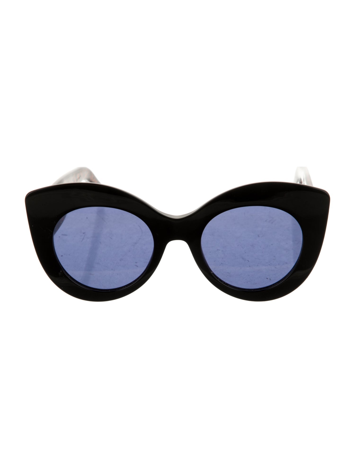 Fendi Zucca FF Logo Cat-Eye Sunglasses