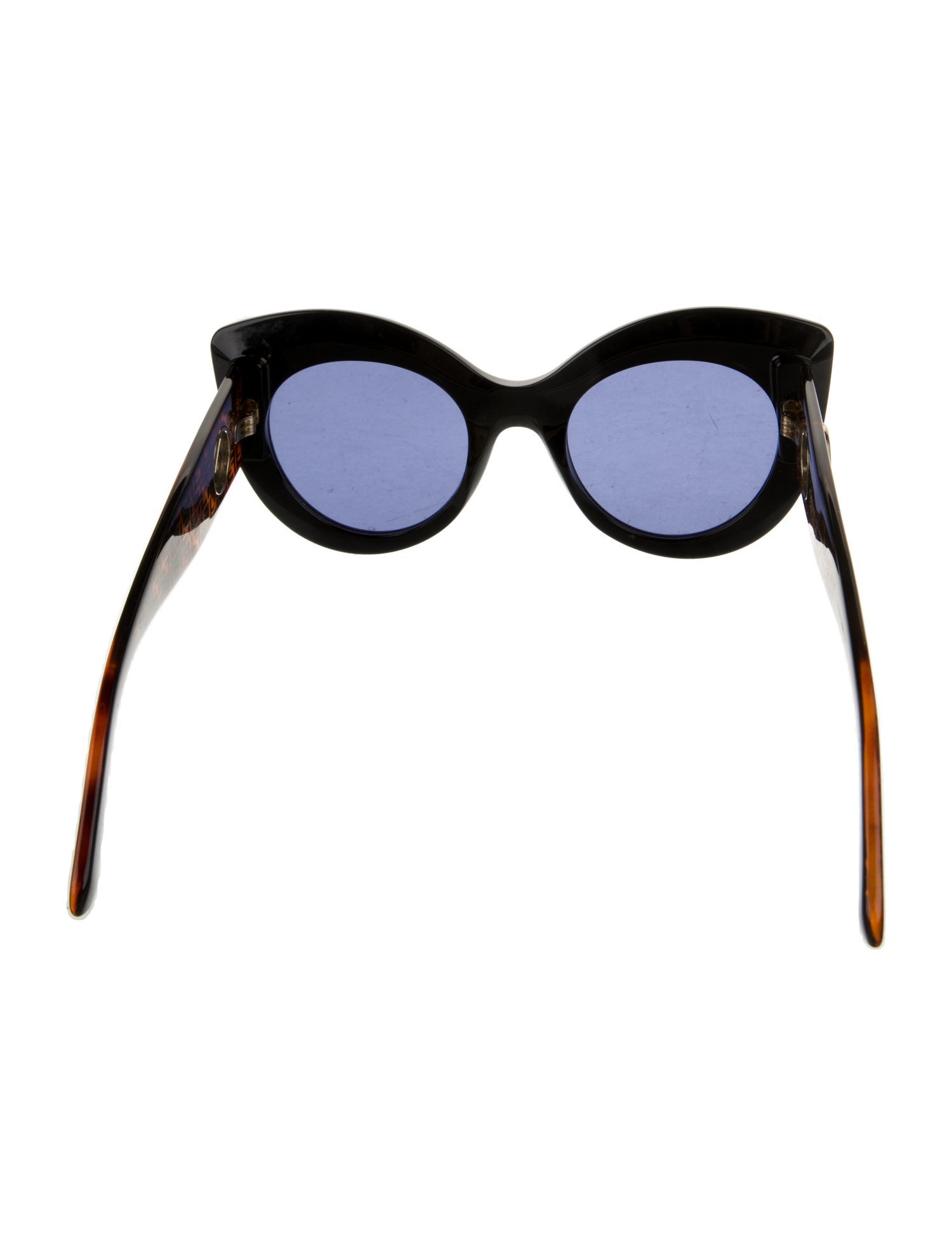Fendi Zucca FF Logo Cat-Eye Sunglasses