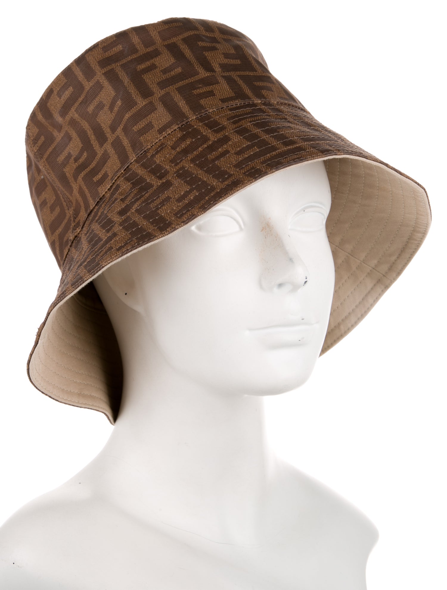 Fendi Coated Zucca FF Bucket Hat
