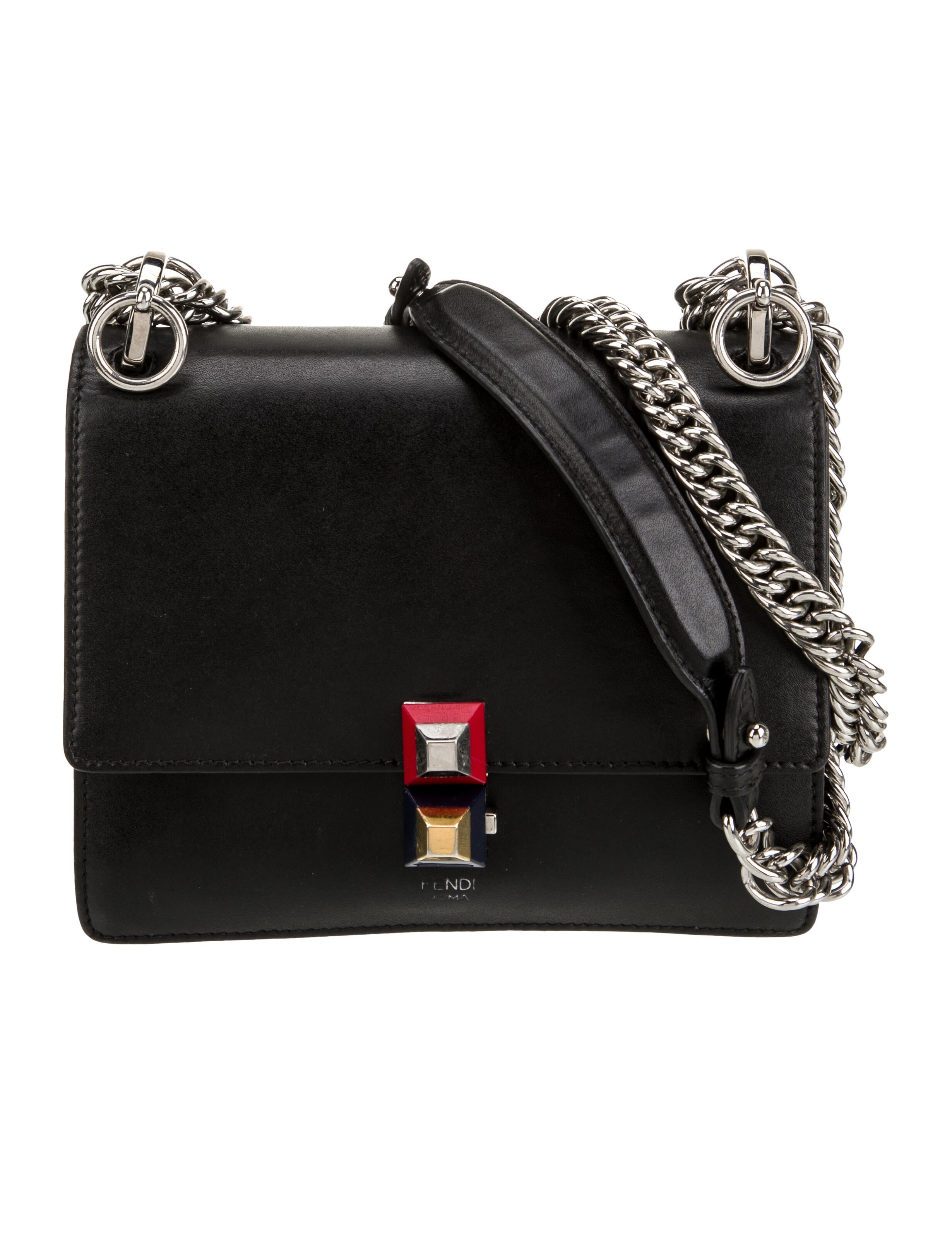 Fendi Leather Crossbody Bag