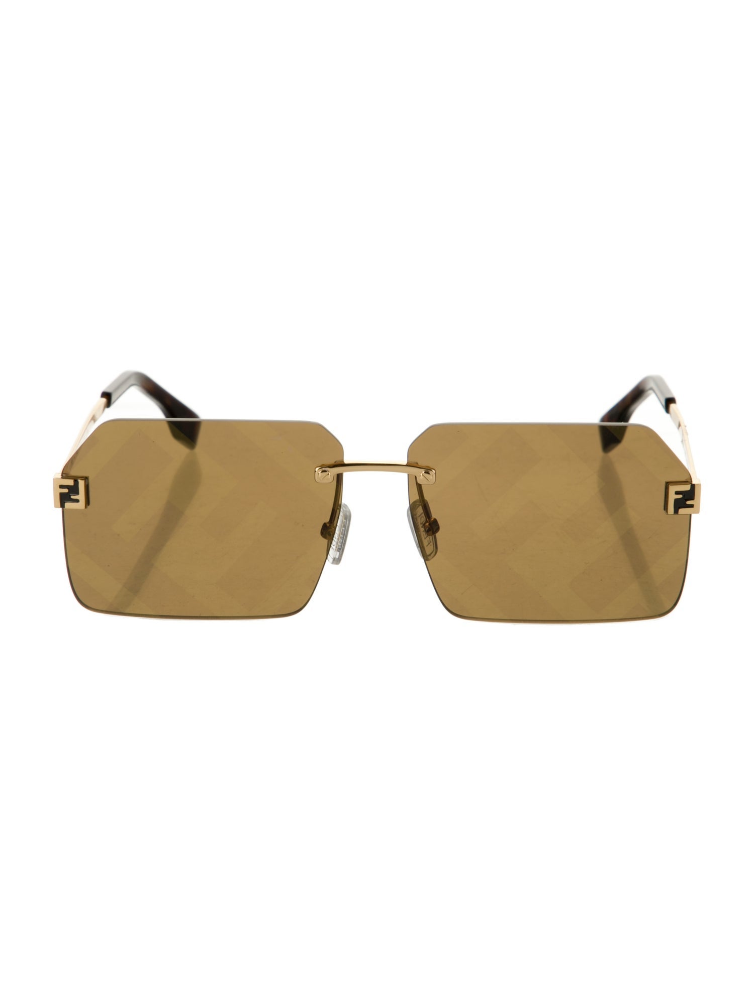 Fendi Square Tinted Sunglasses