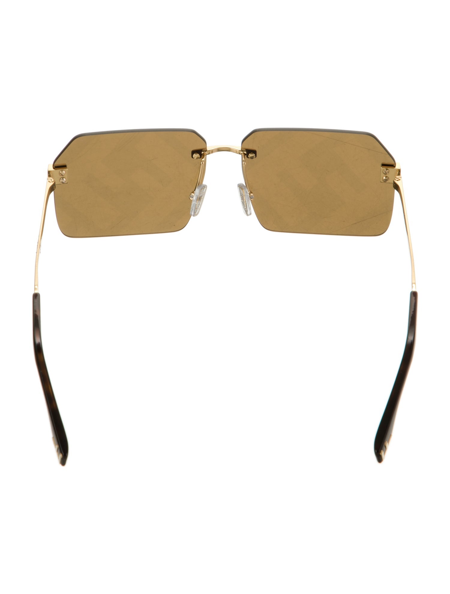 Fendi Square Tinted Sunglasses