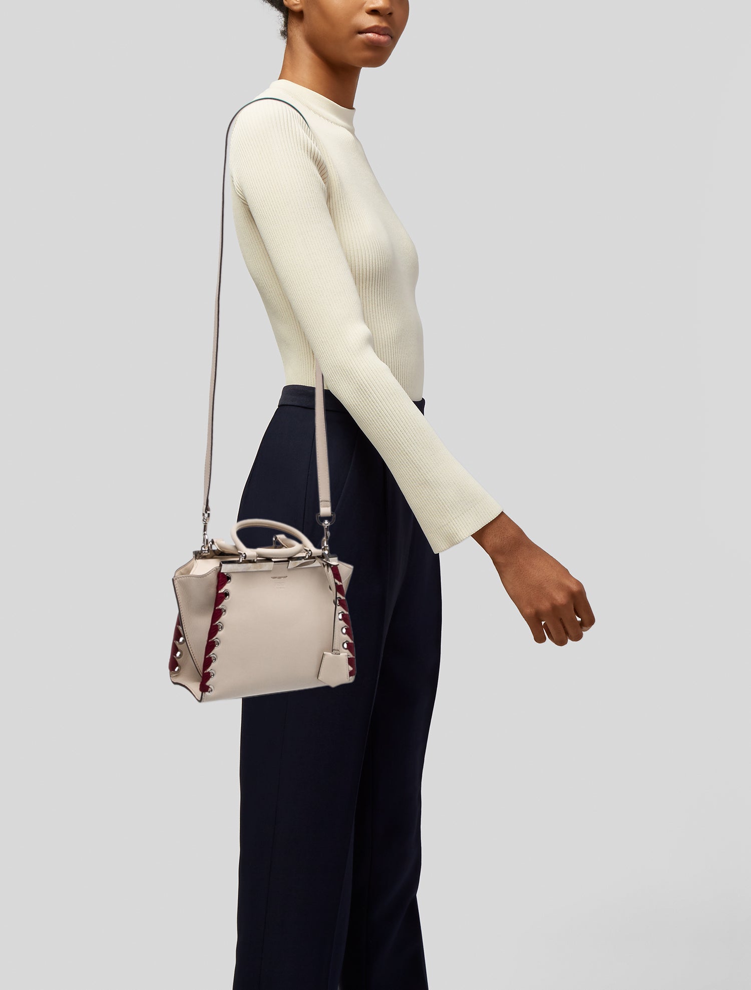 Fendi Leather Shoulder Bag