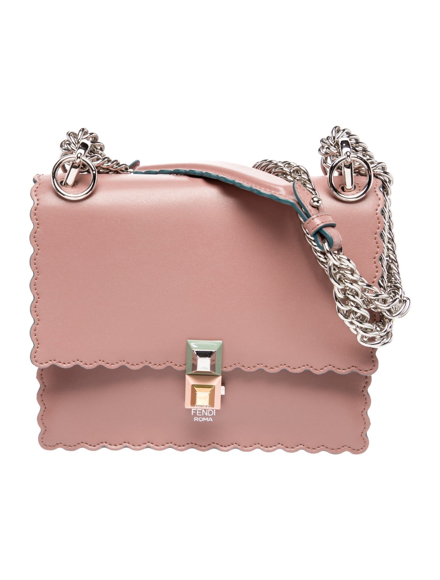 Fendi Leather Kan I Medium