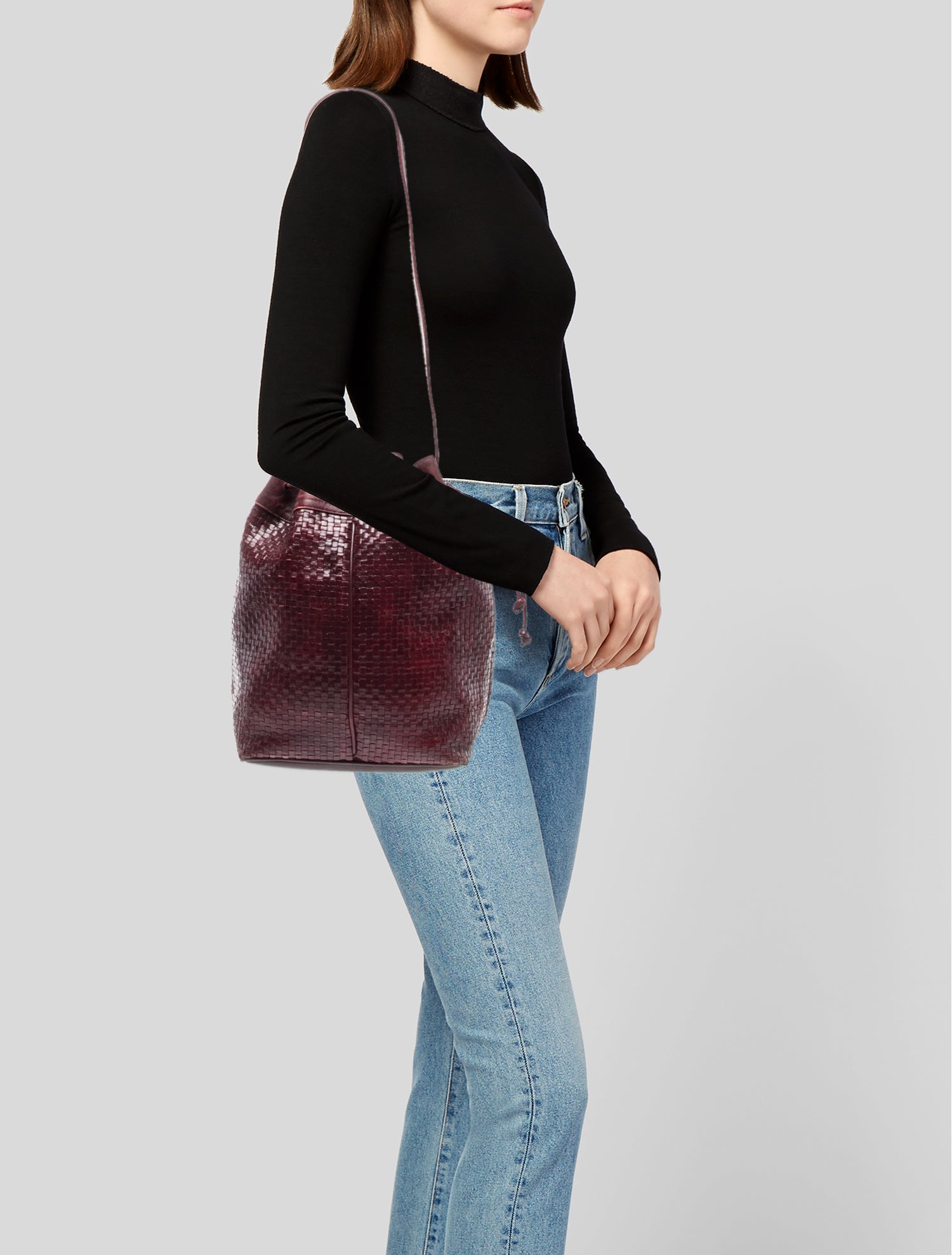 Fendi Leather Shoulder Bag Vintage