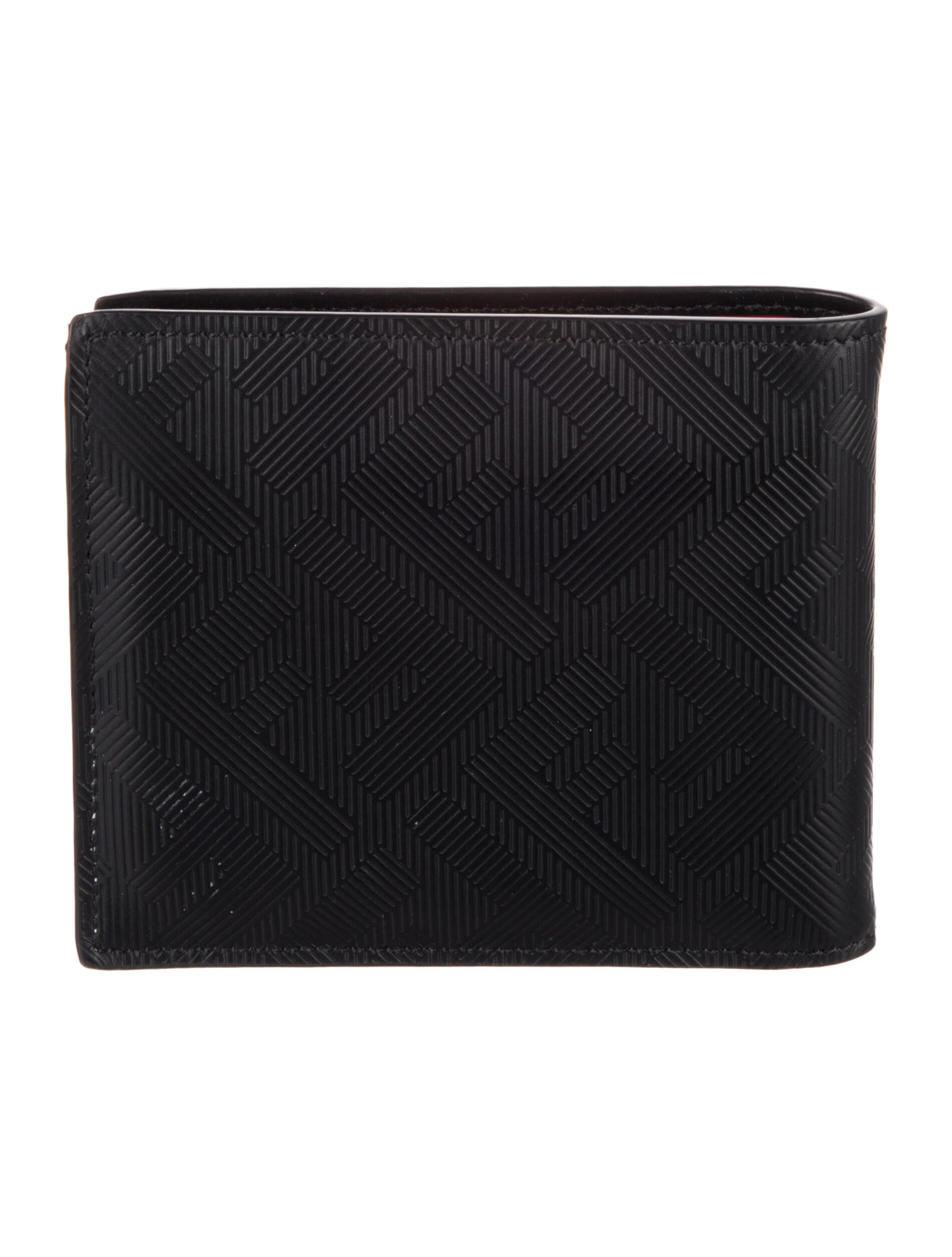 Fendi Zucca FF Logo Leather Wallet
