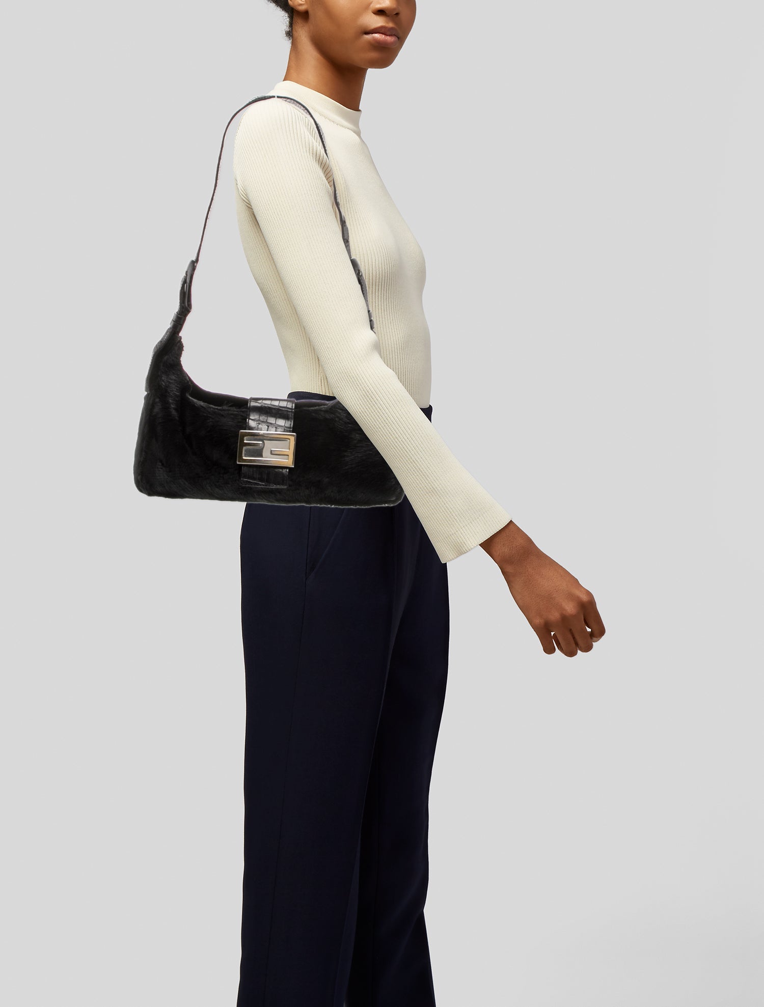 Fendi Ponyhair Baguette Vintage