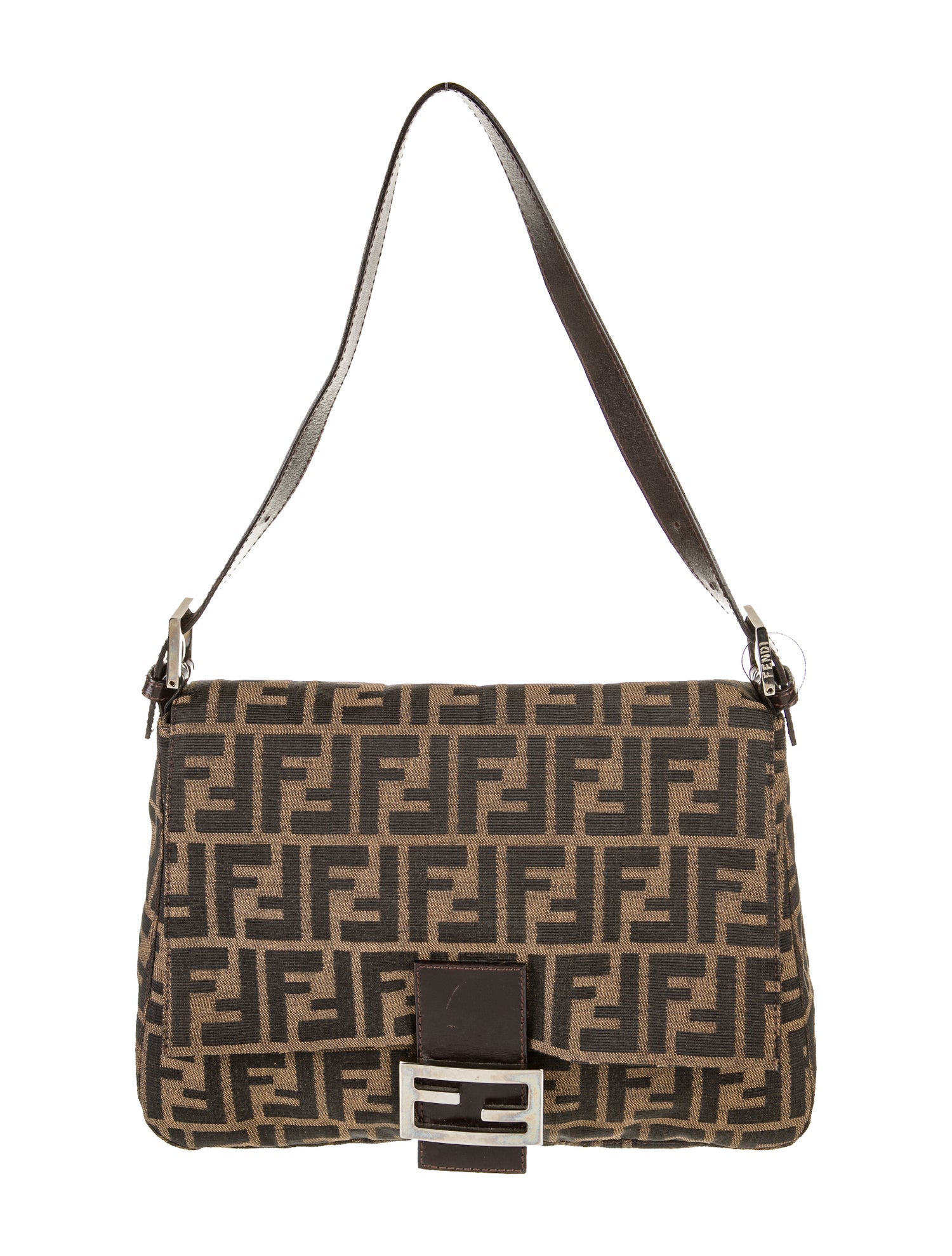 Fendi Zucca FF Shoulder Bag