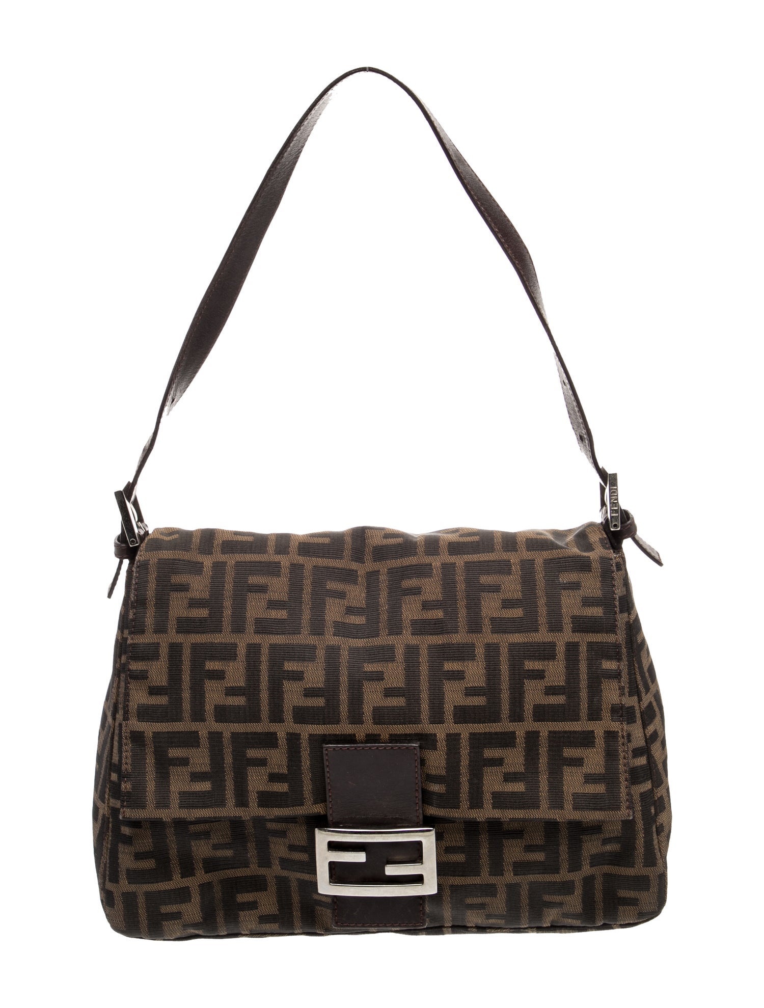 Fendi Zucca FF Shoulder Bag