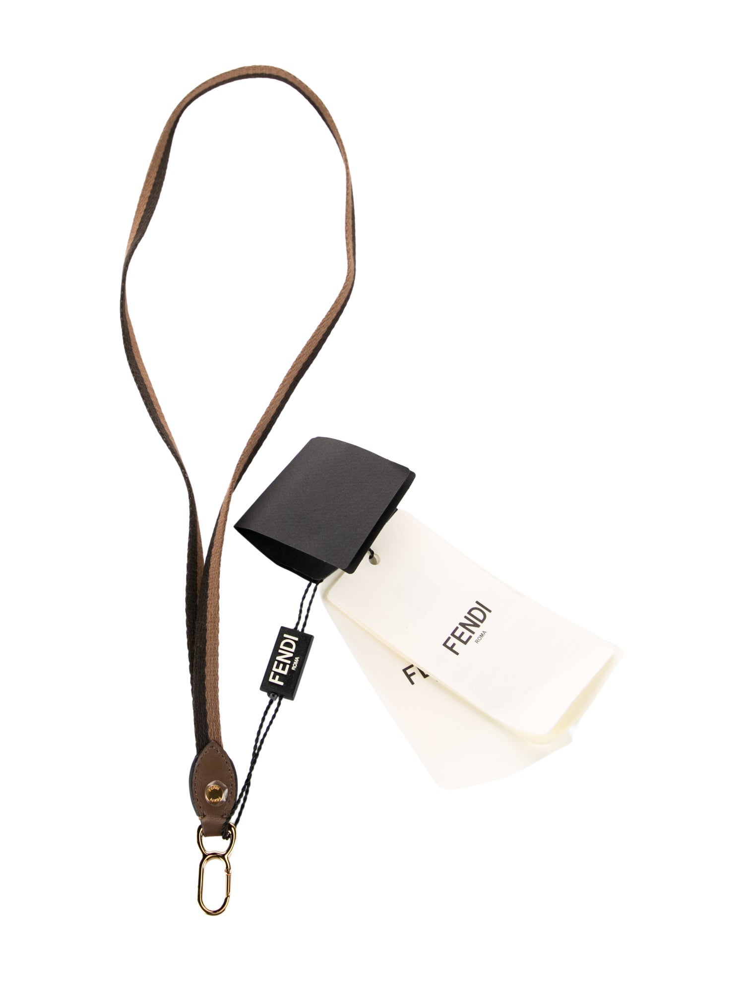 Fendi Printed Bag Charm w/Tags