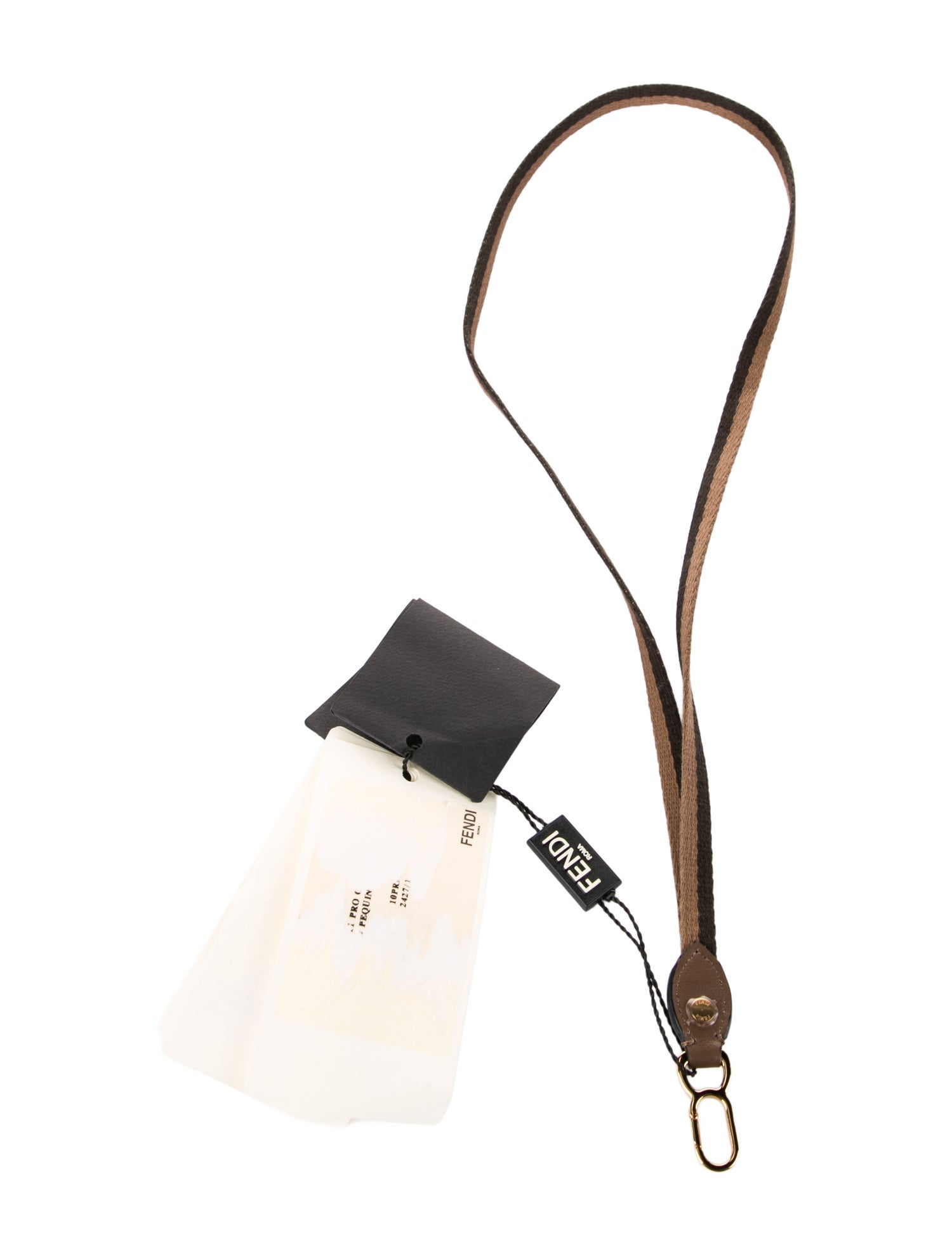 Fendi Printed Bag Charm w/Tags