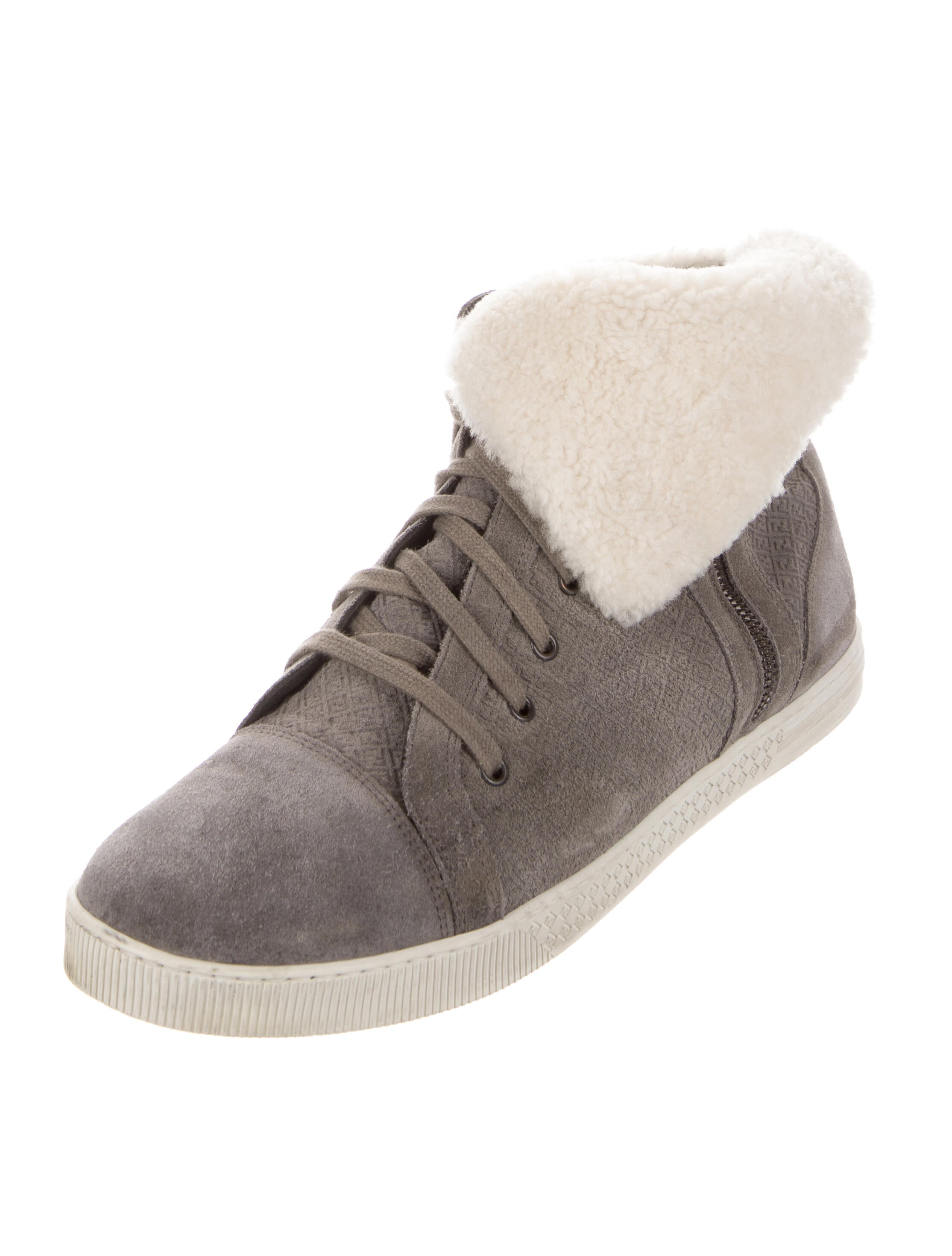 Fendi Suede Sneakers