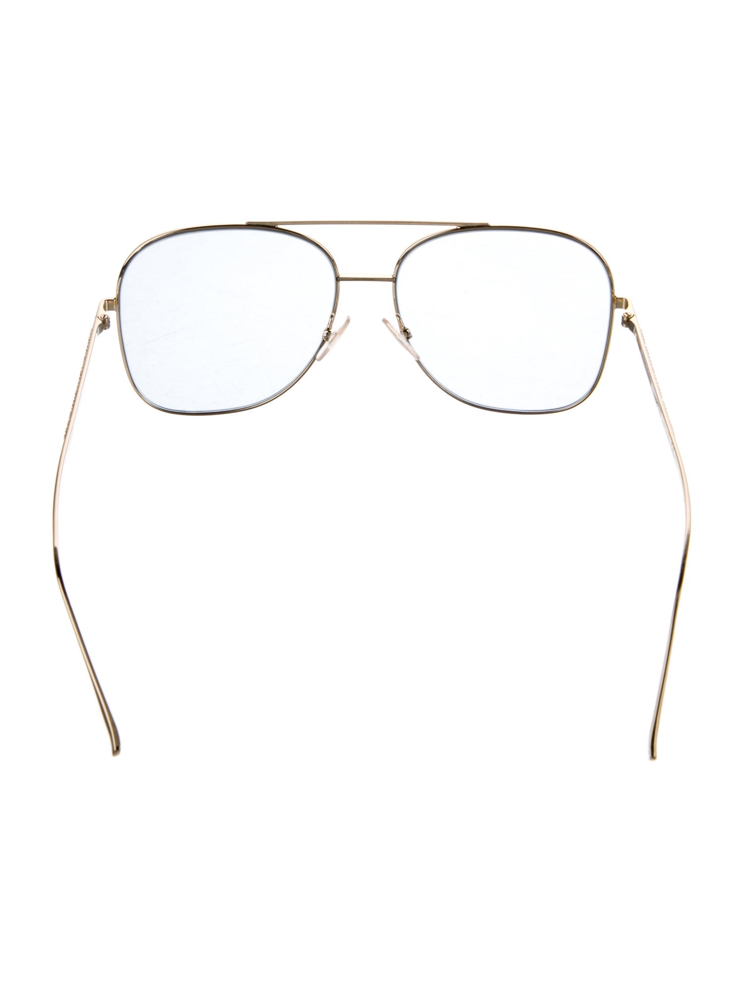 Fendi Zucca FF Logo Aviator Sunglasses