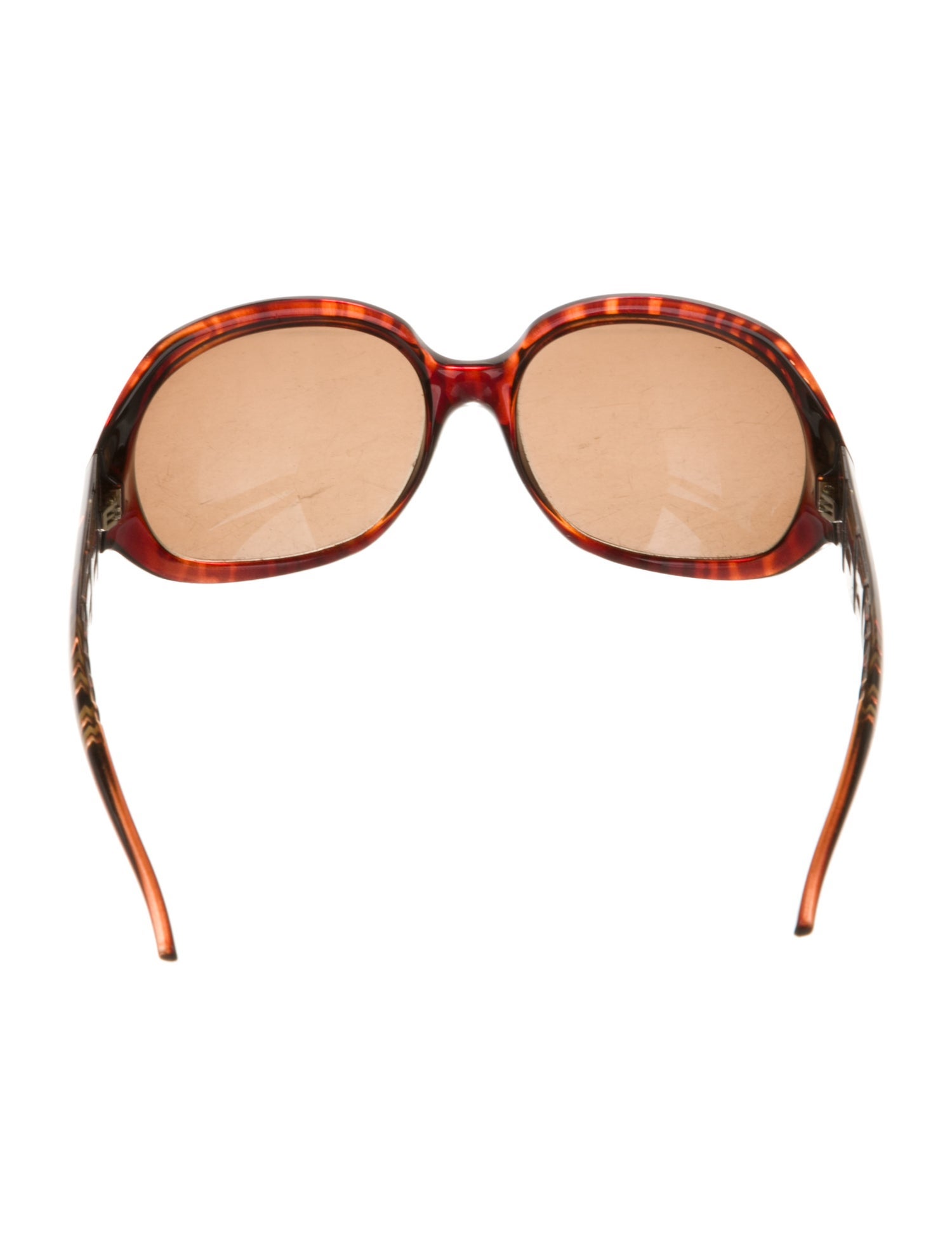 Fendi Zucca FF Logo Oversize Sunglasses