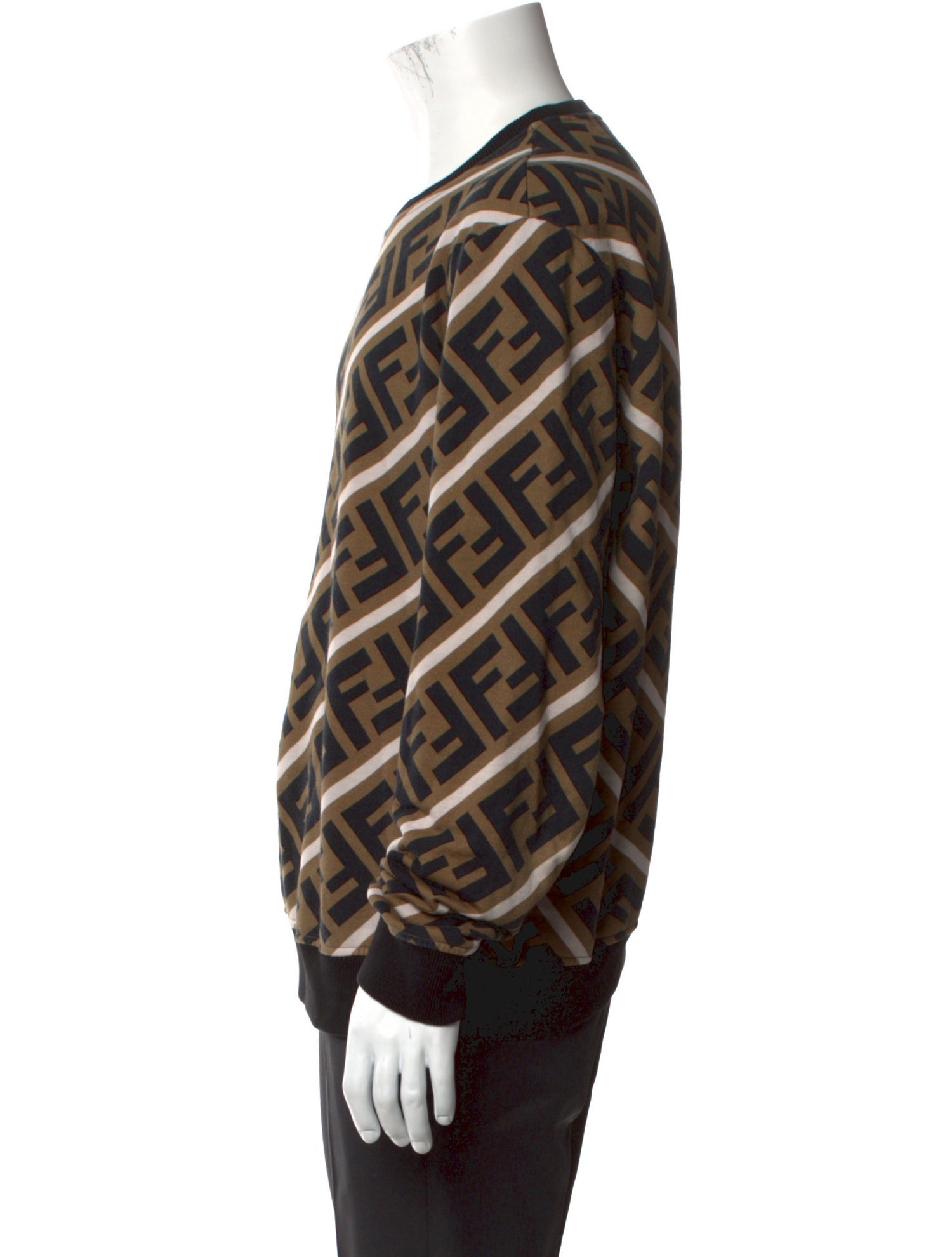 Fendi Zucca FF Logo Printed Sweatshirt