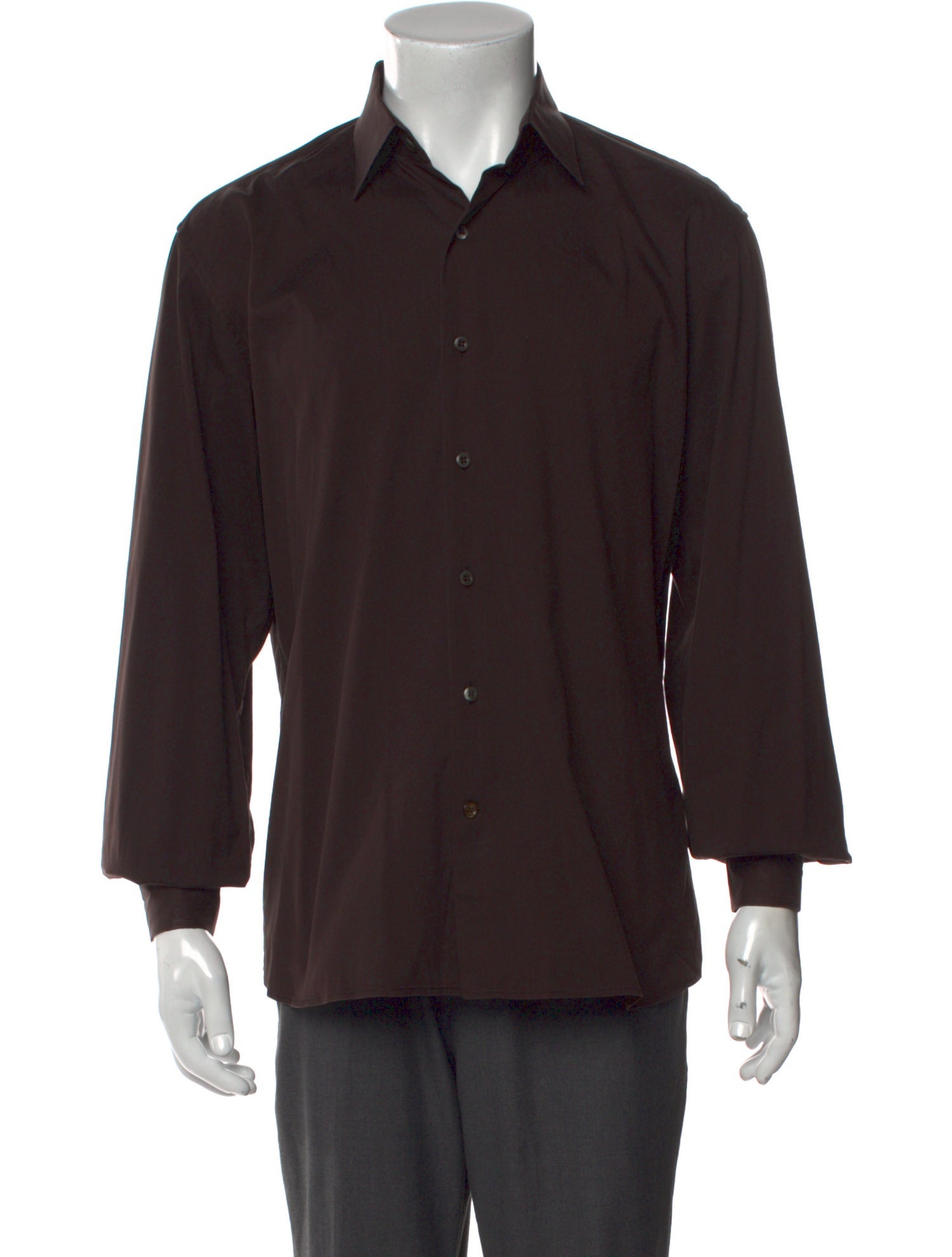 Fendi Vintage Long Sleeve Dress Shirt