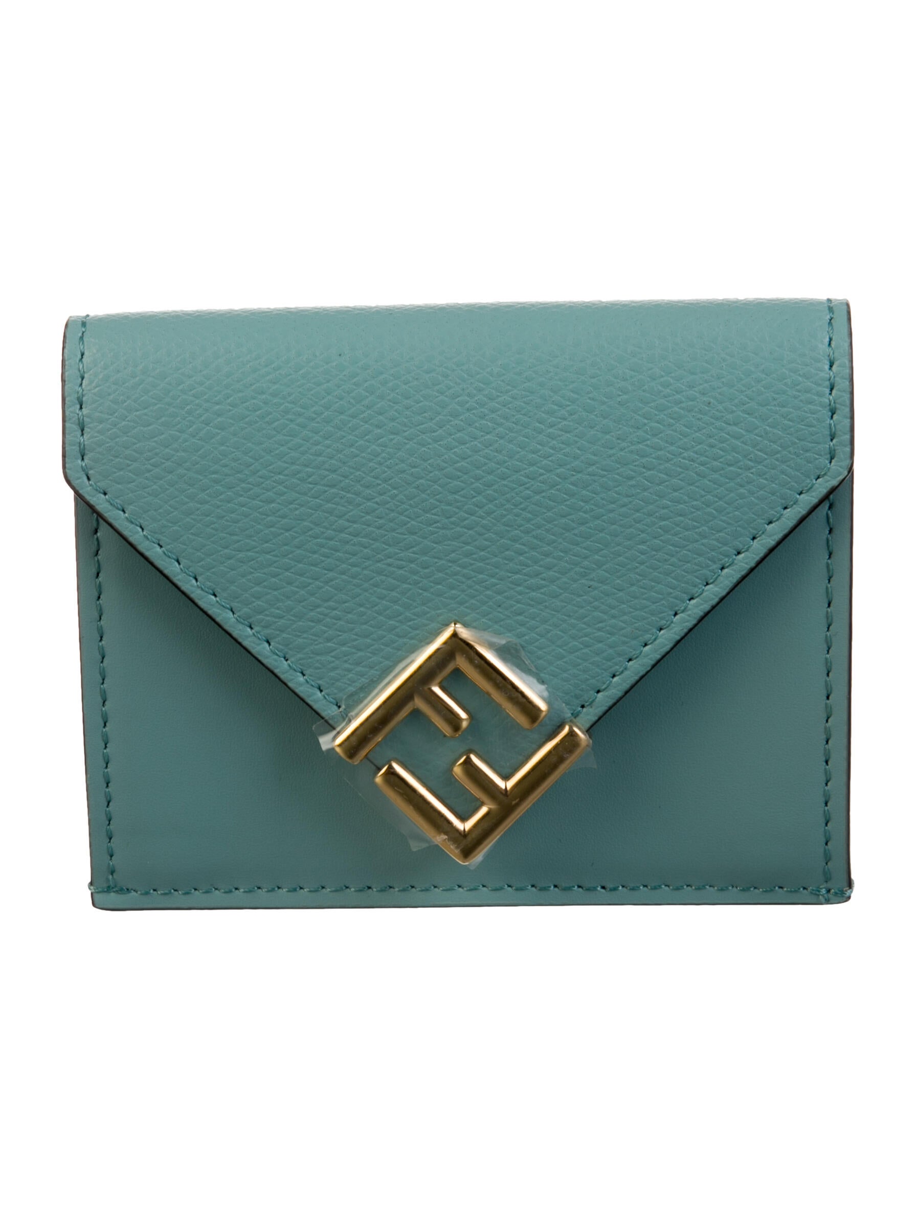 Fendi 2024-2025 Leather Compact Wallet