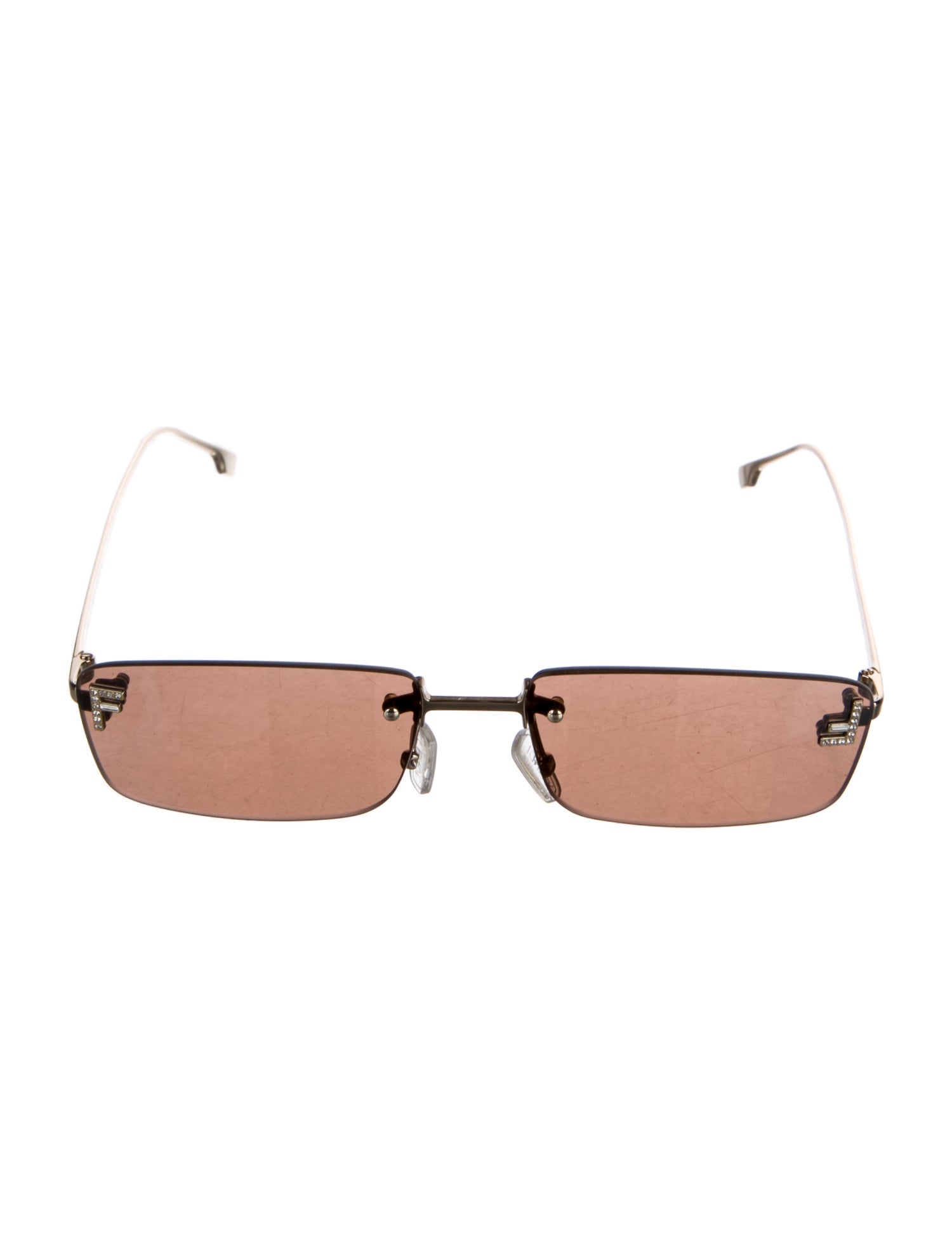 Fendi Square Tinted Sunglasses