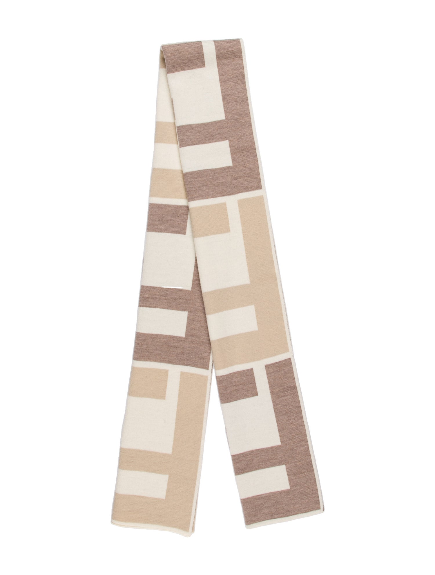Fendi Wool Printed Scarf