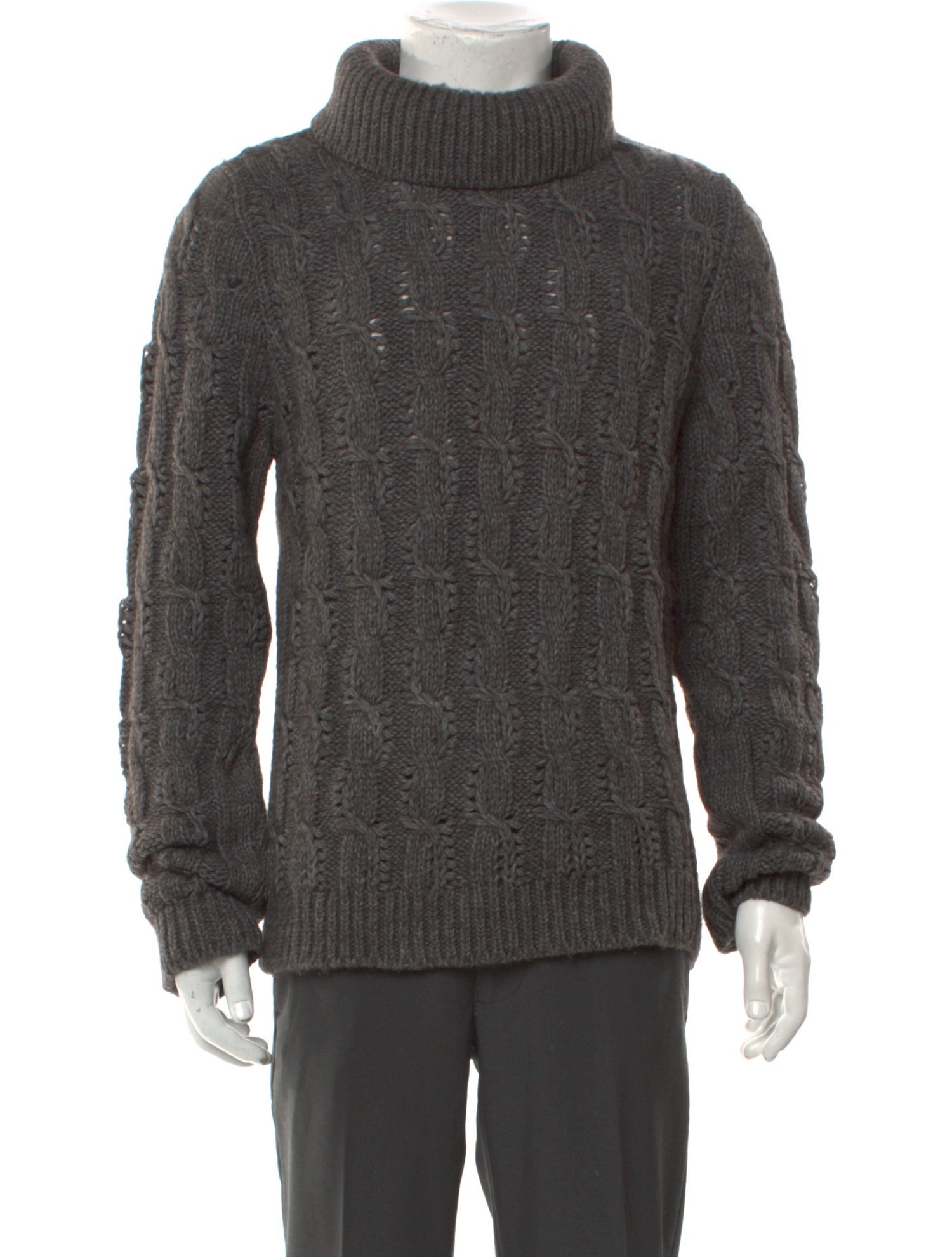 Fendi Turtleneck Long Sleeve Pullover