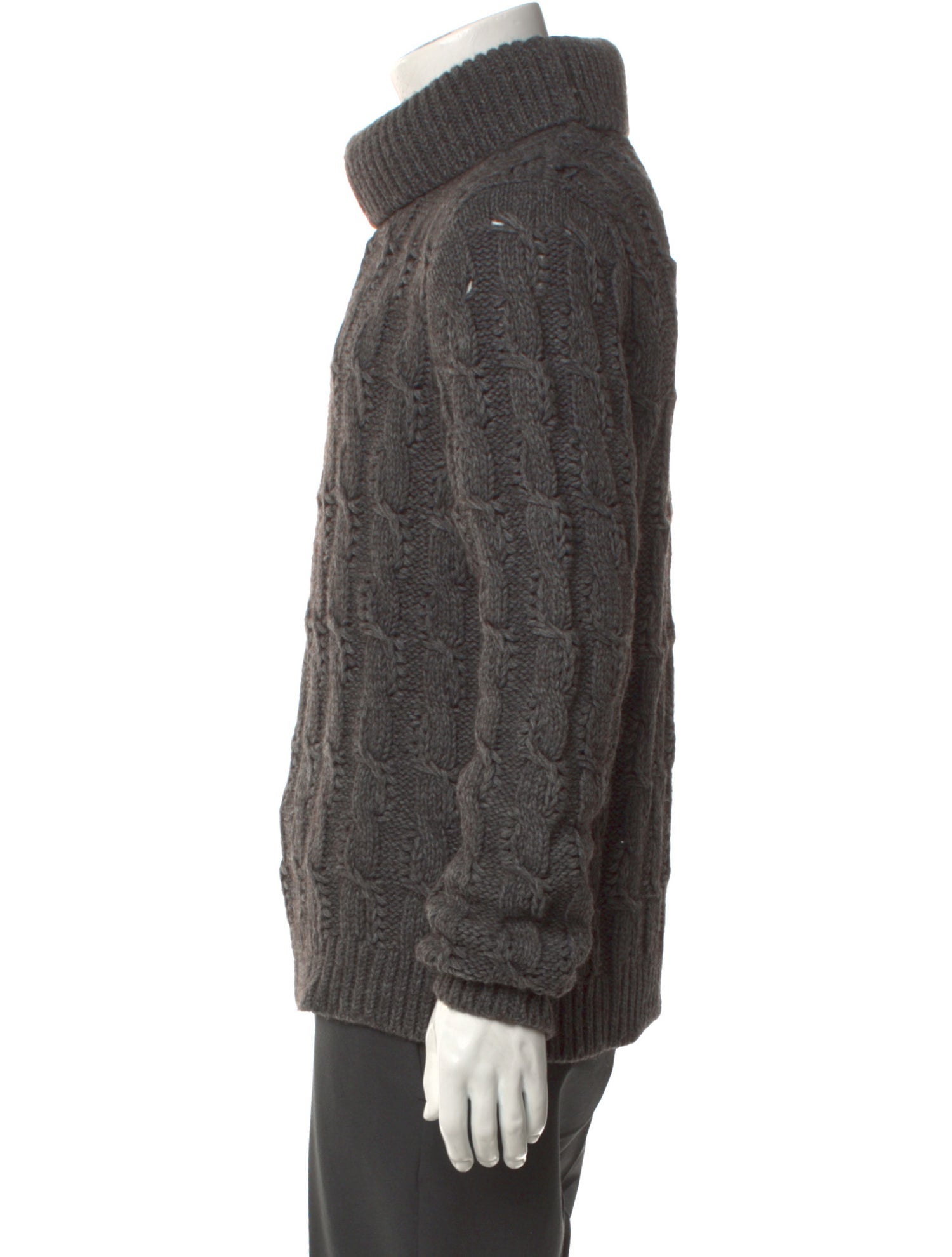 Fendi Turtleneck Long Sleeve Pullover
