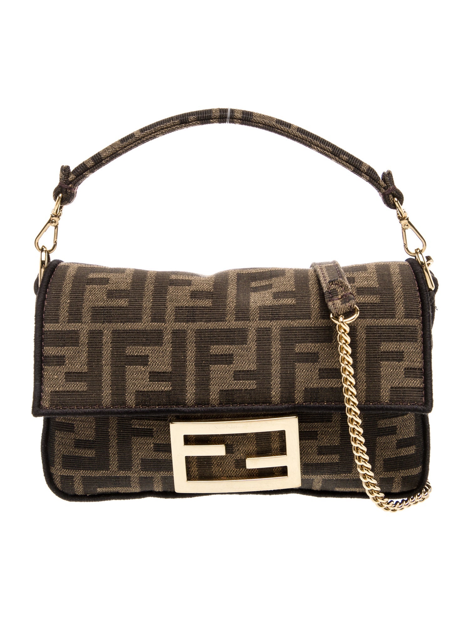 Fendi Zucca FF Baguette Mini