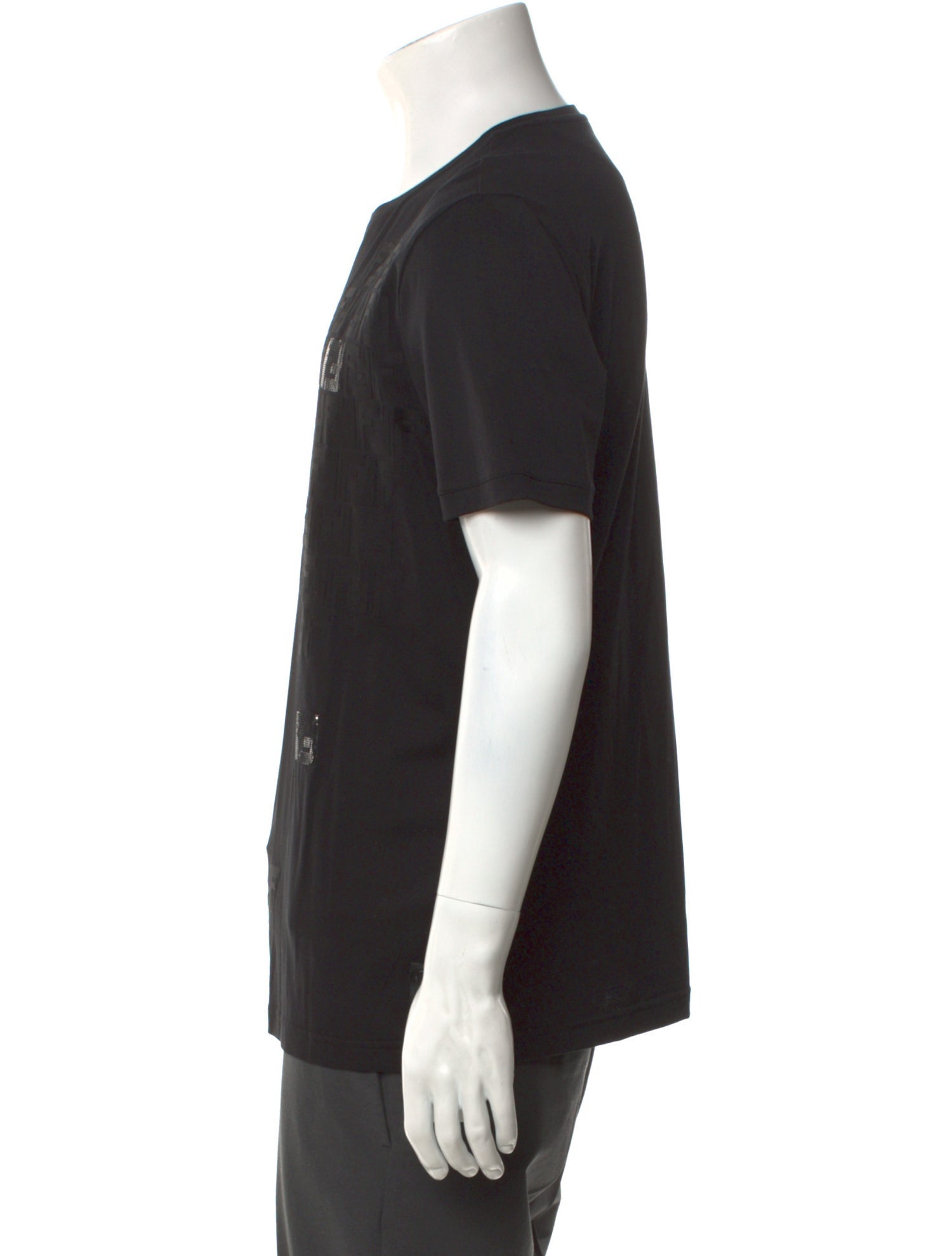 Fendi Zucca FF Logo Crew Neck T-Shirt