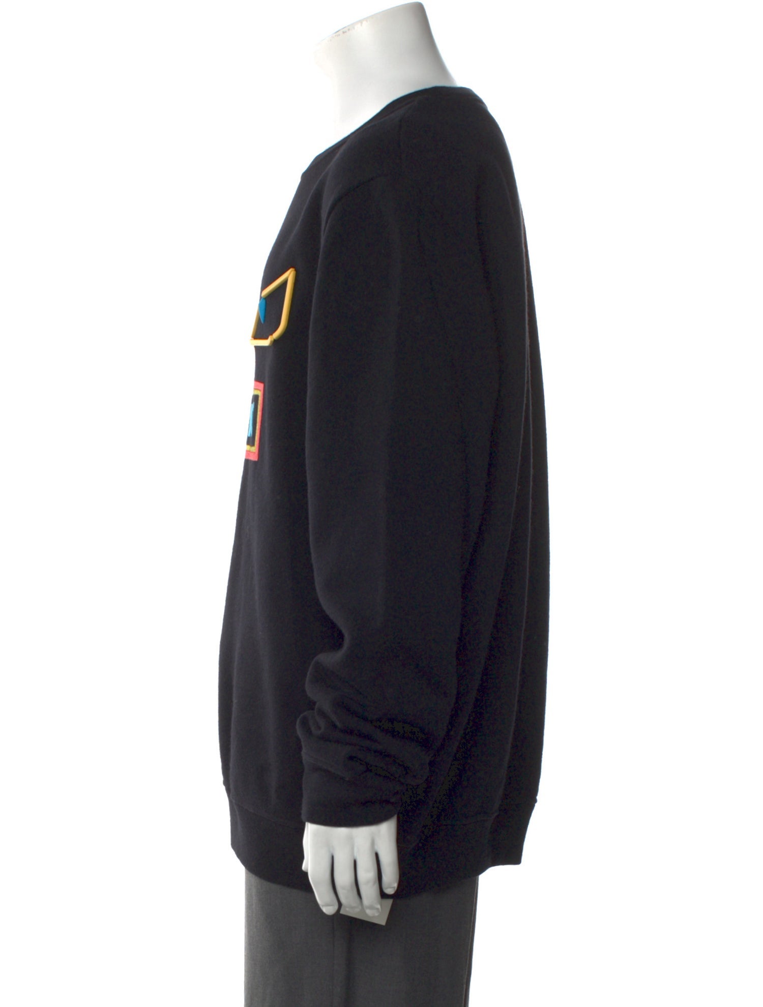 Fendi Graphic Print Crew Neck Pullover