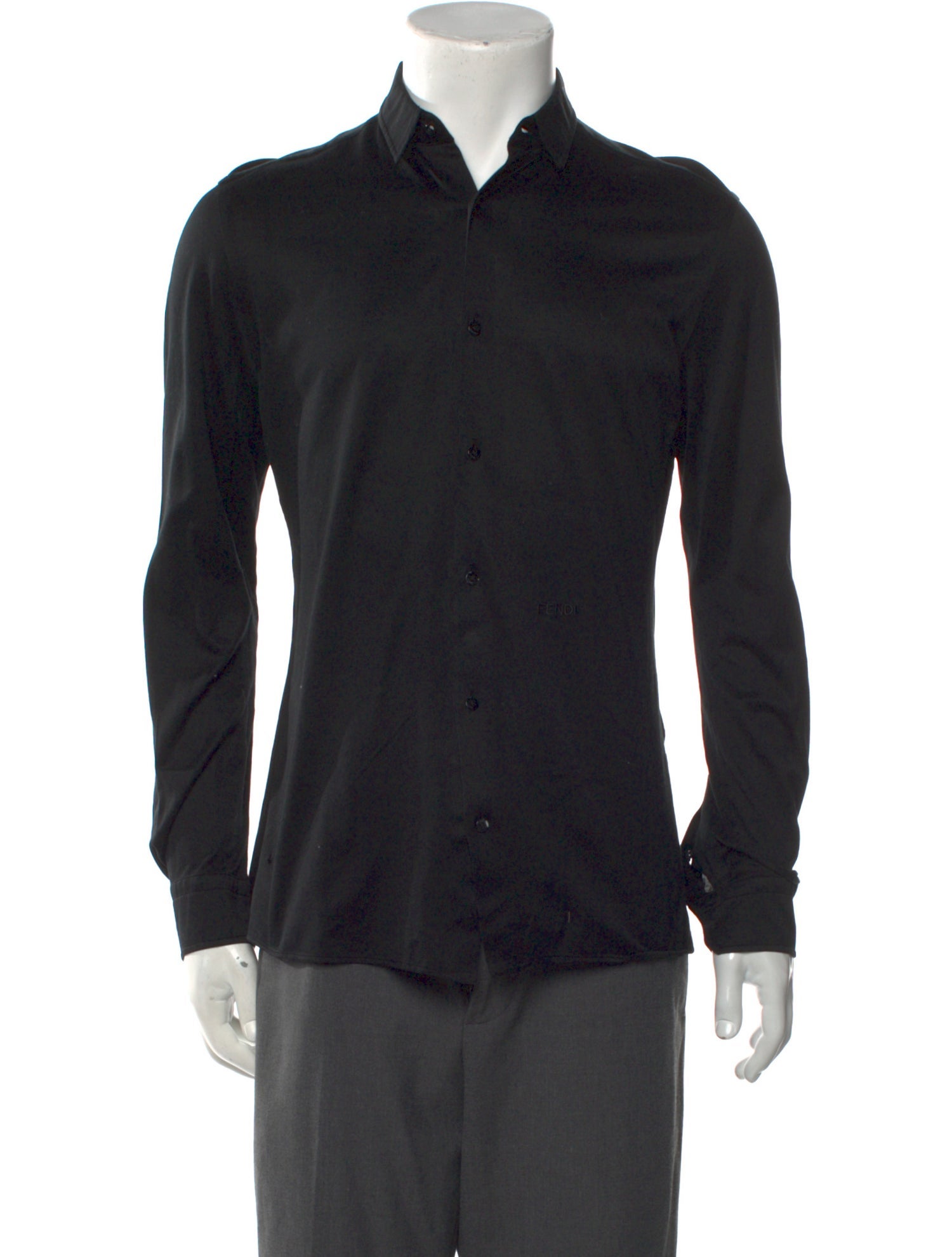 Fendi Long Sleeve Dress Shirt