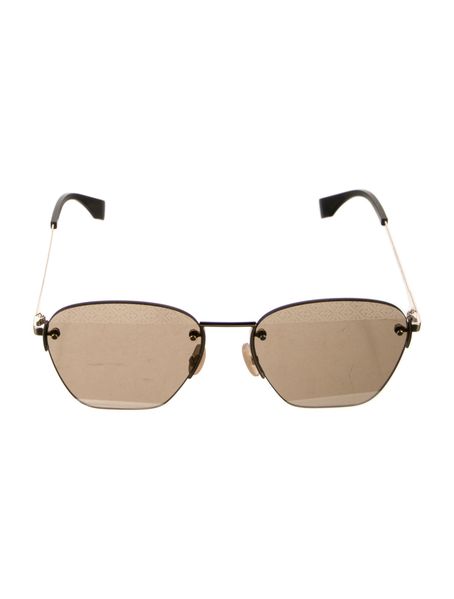 Fendi Square Tinted Sunglasses