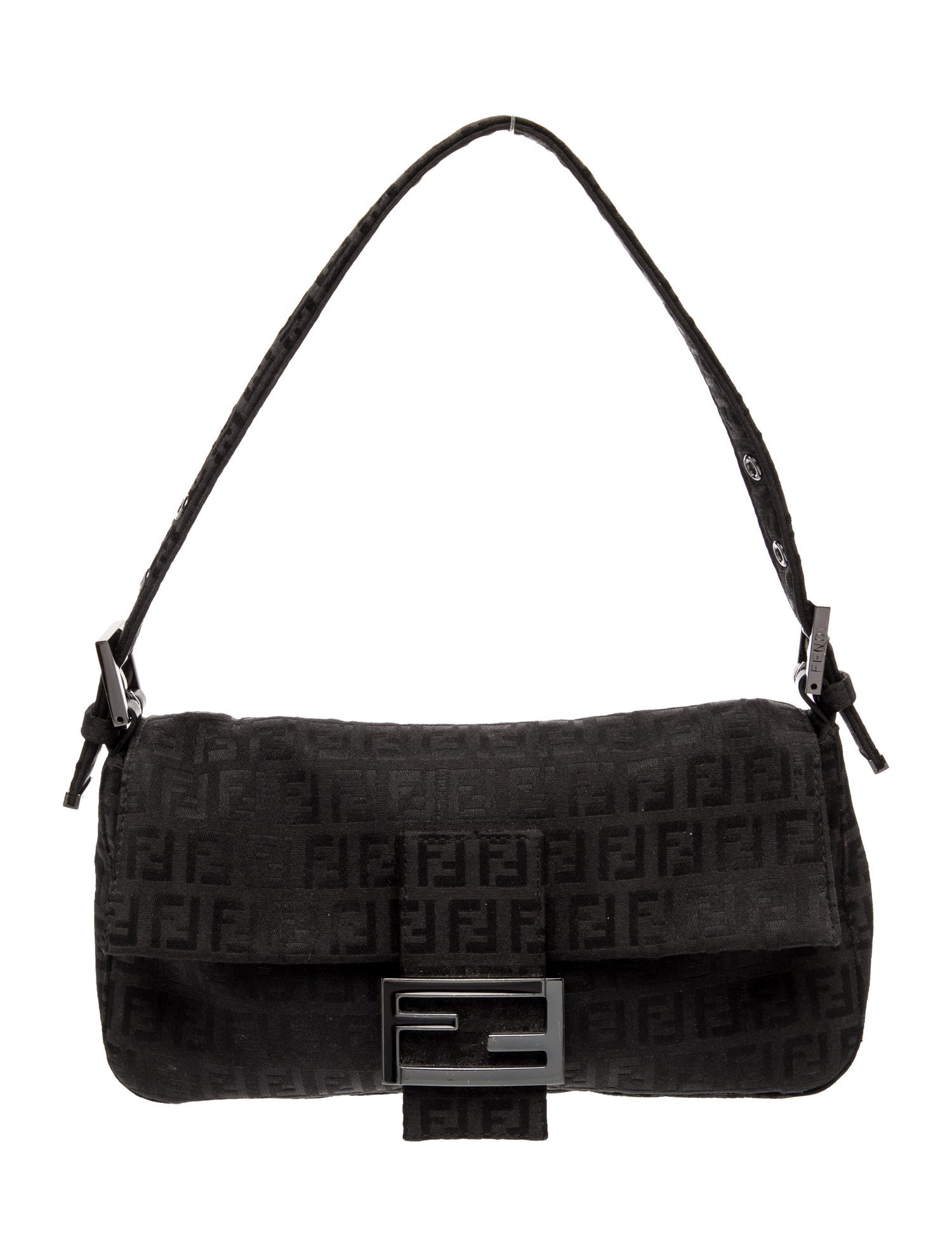 Fendi Zucchino FF Baguette Vintage