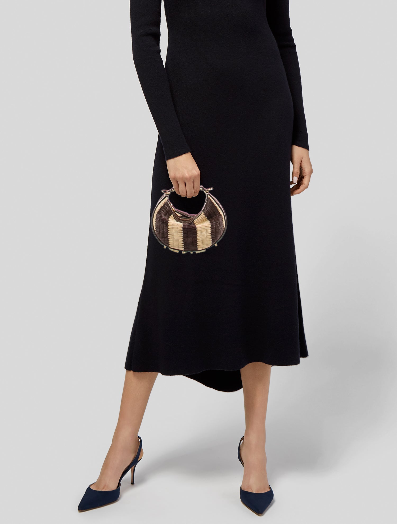 Fendi Raffia Fendigraphy Nano 2024