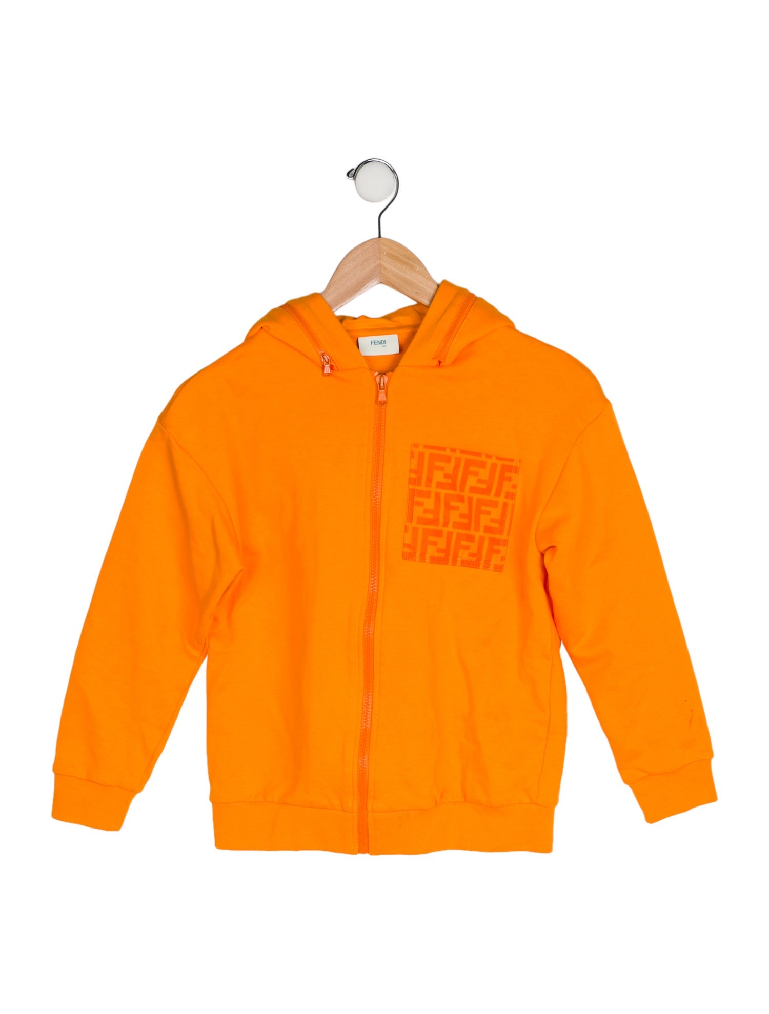 Fendi Cotton Hooded Sweatshirt