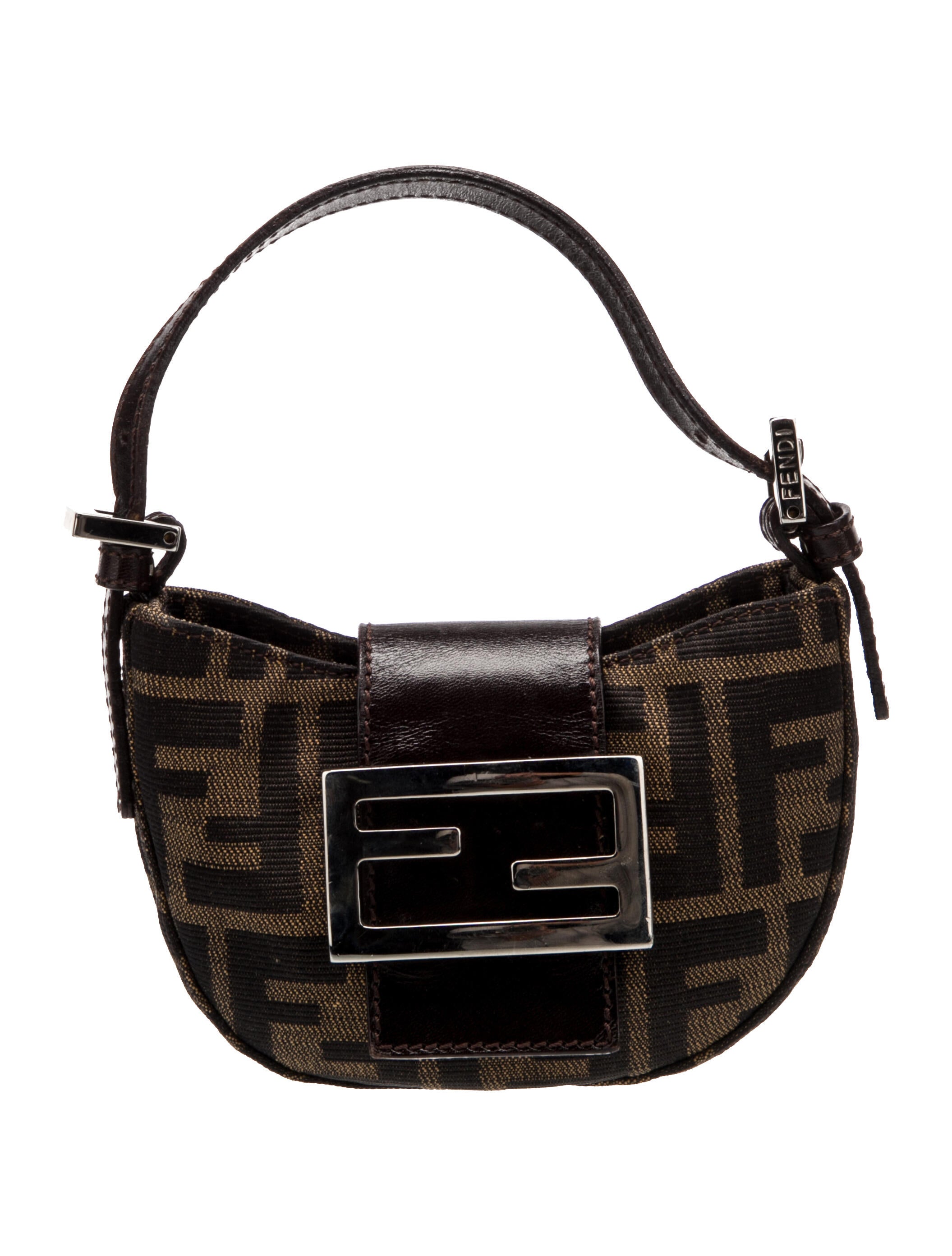 Fendi Zucca FF Zucca Croissant Mini