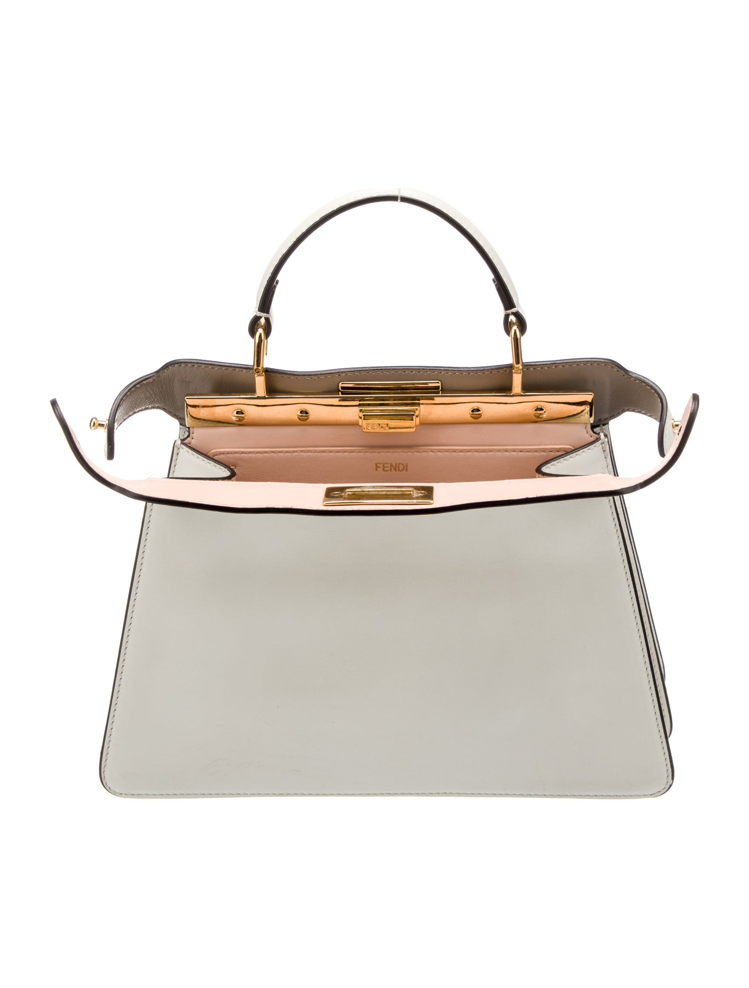 Fendi Leather Peekaboo Petite