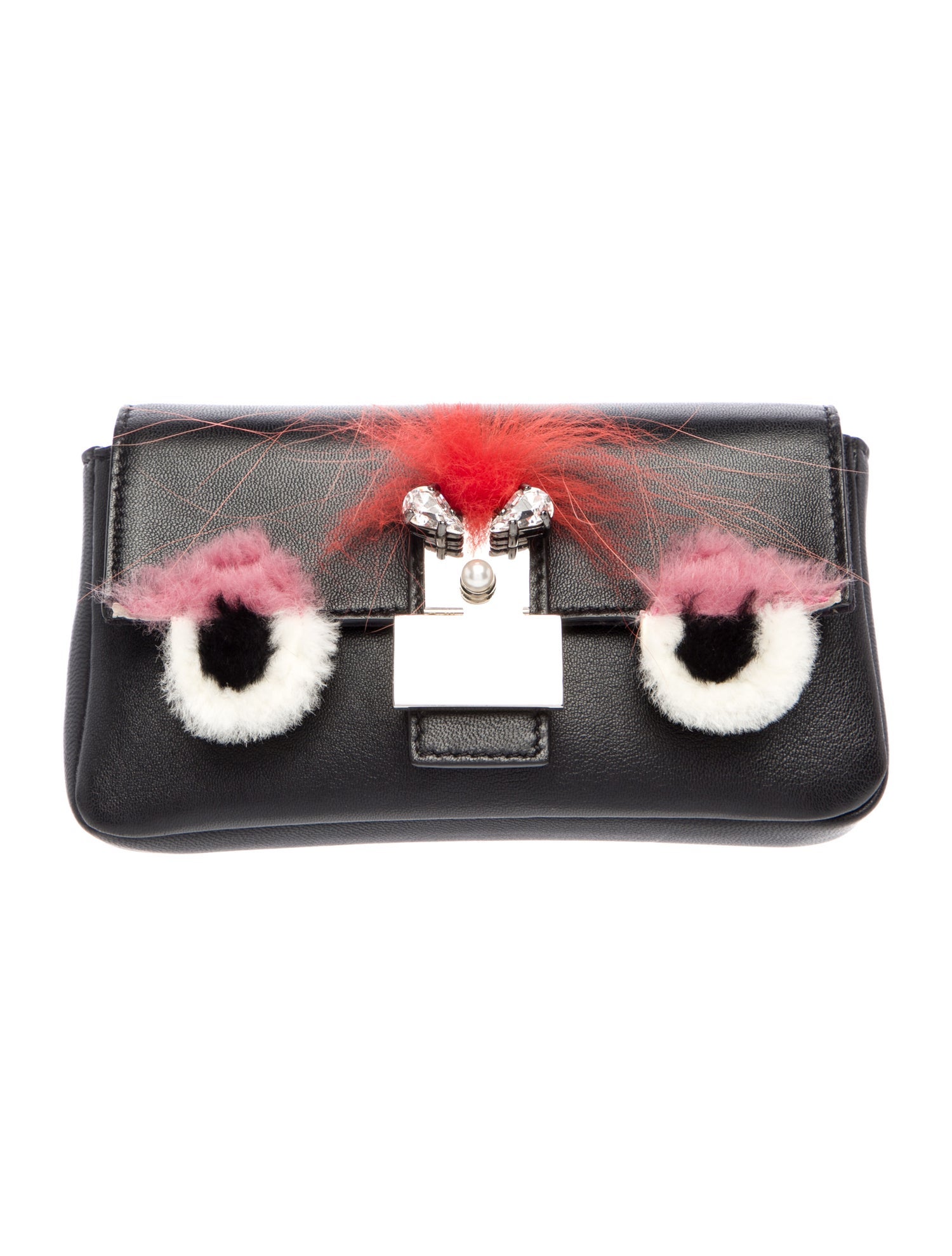 Jimmy Choo Minaudière - Black Mini Bags, Handbags - JIM424483