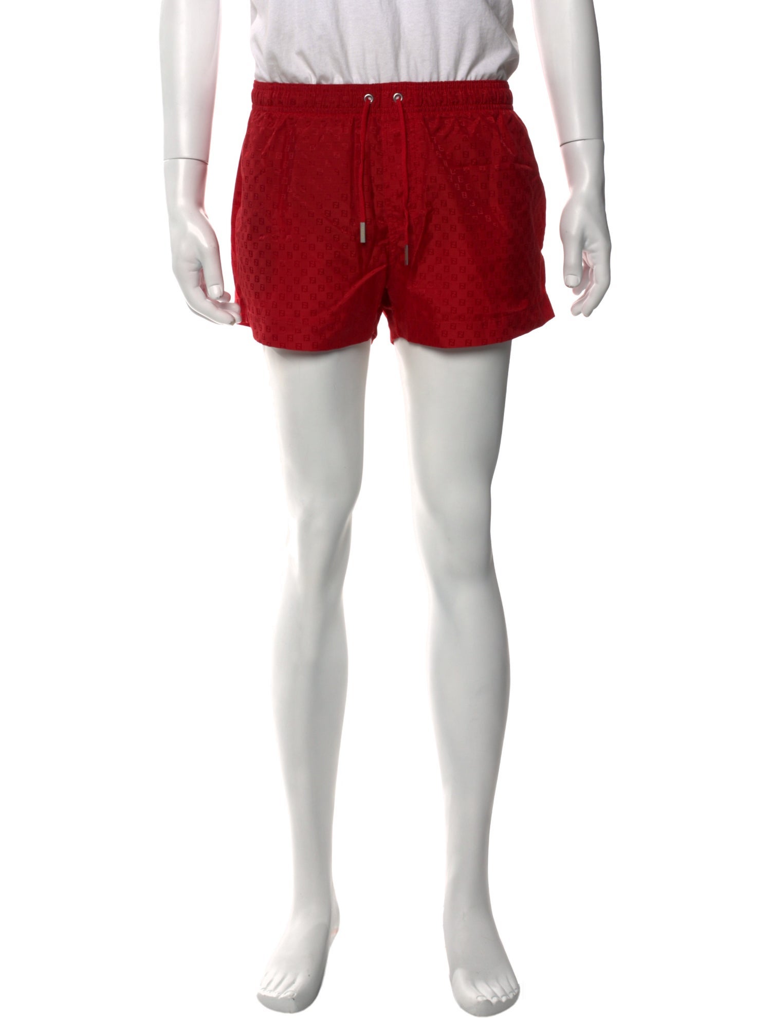 Fendi Zucca FF Logo Swim Trunks