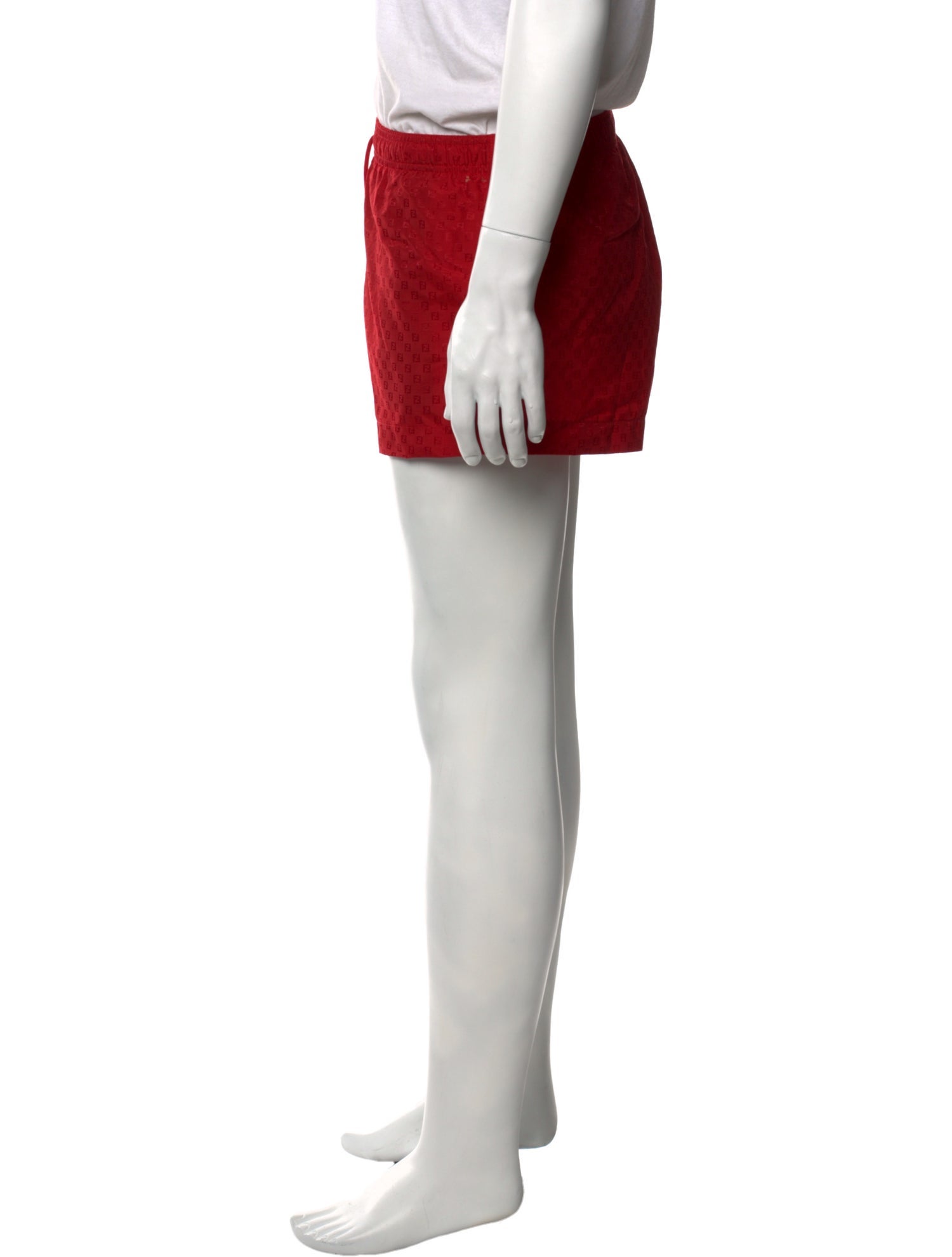 Fendi Zucca FF Logo Swim Trunks