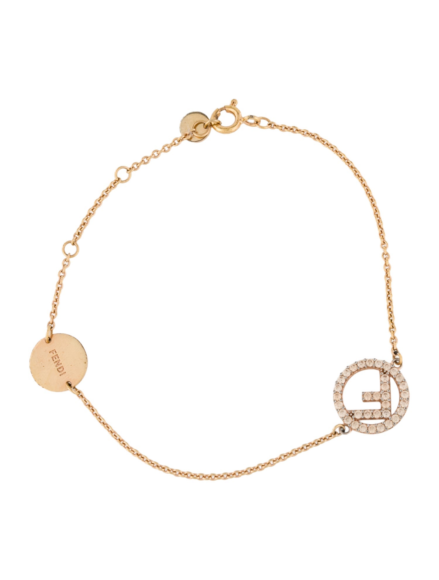 Fendi Crystal F is Fendi Link Bracelet