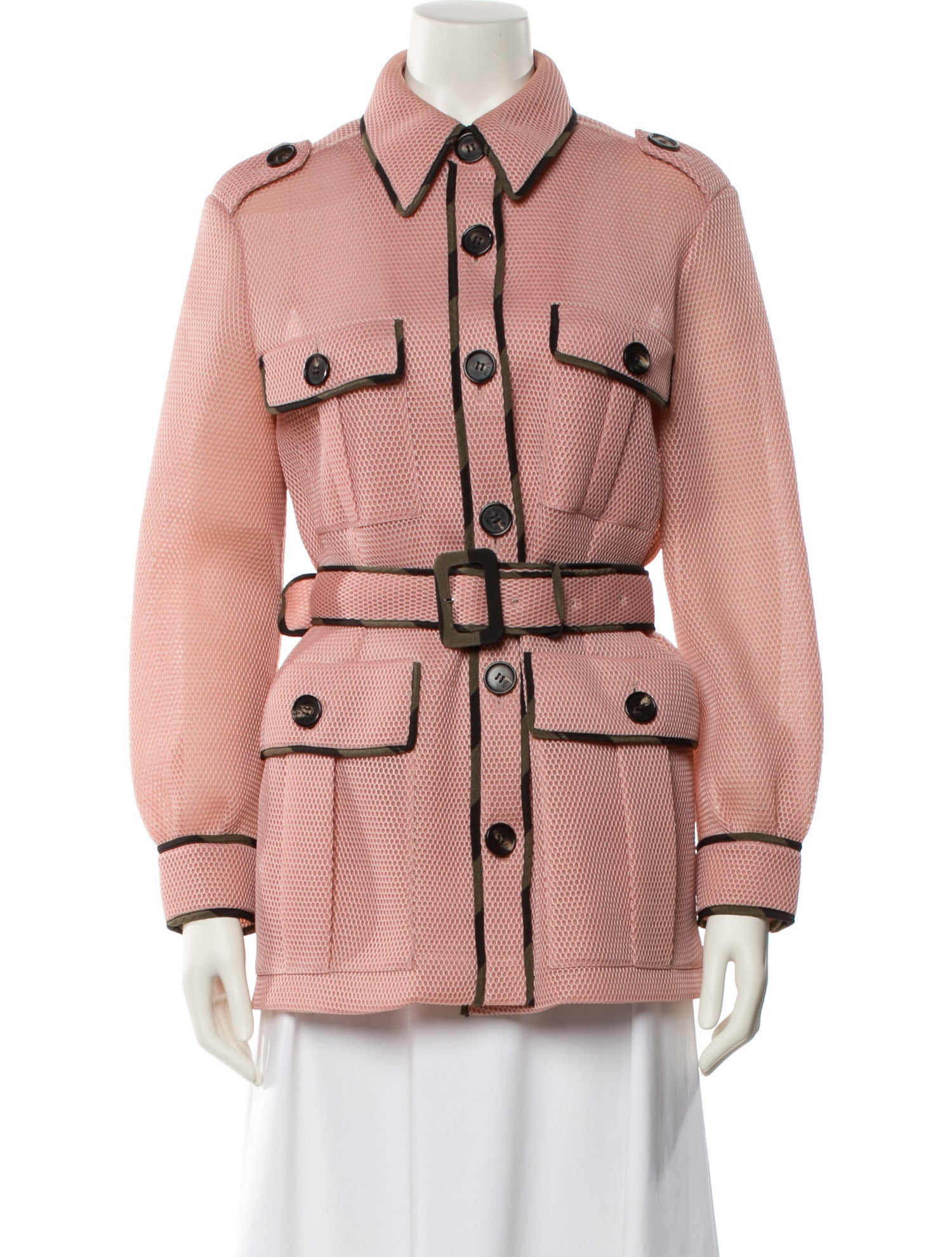 Fendi Striped Jacket