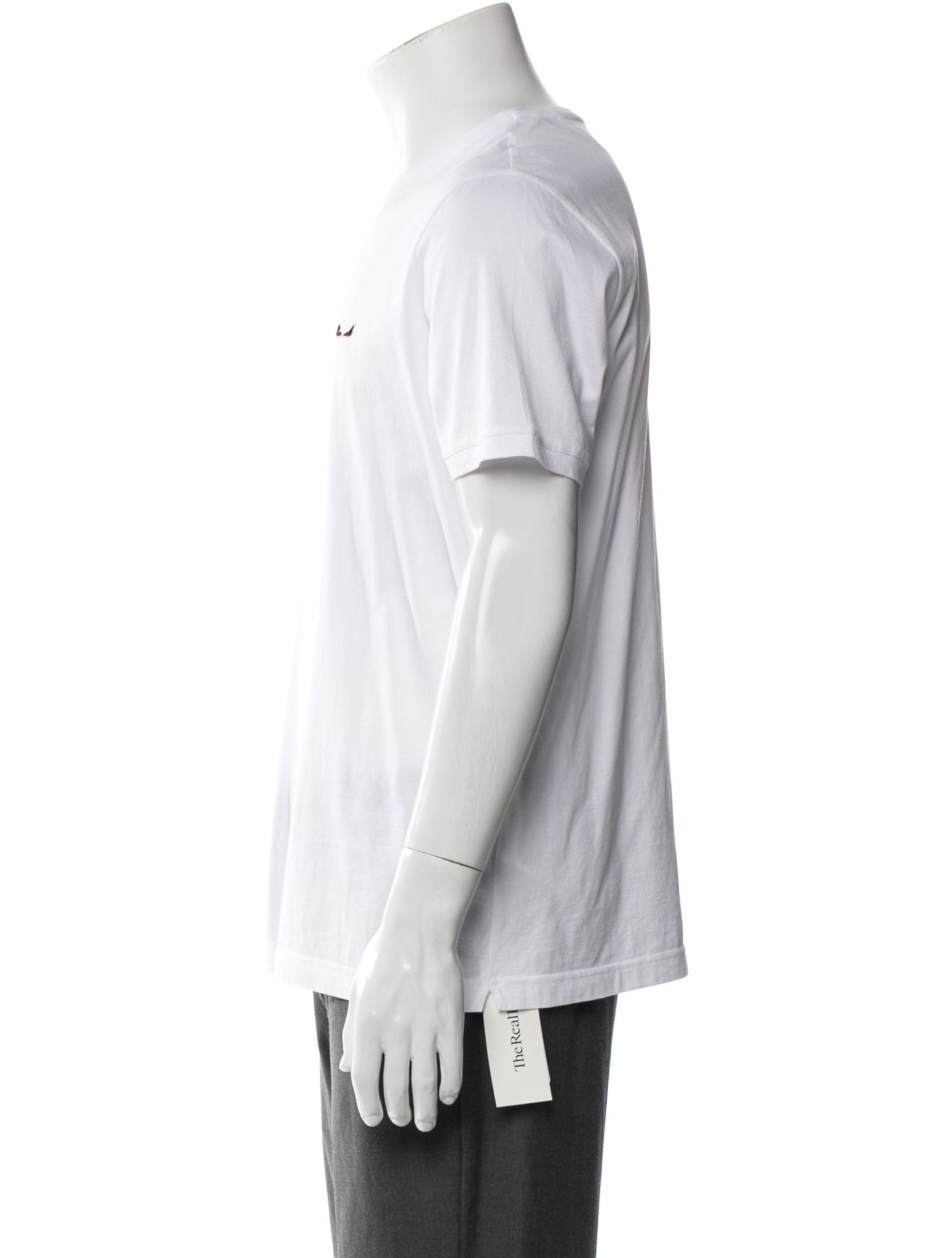 Fendi Monsters Motif Crew Neck T-Shirt