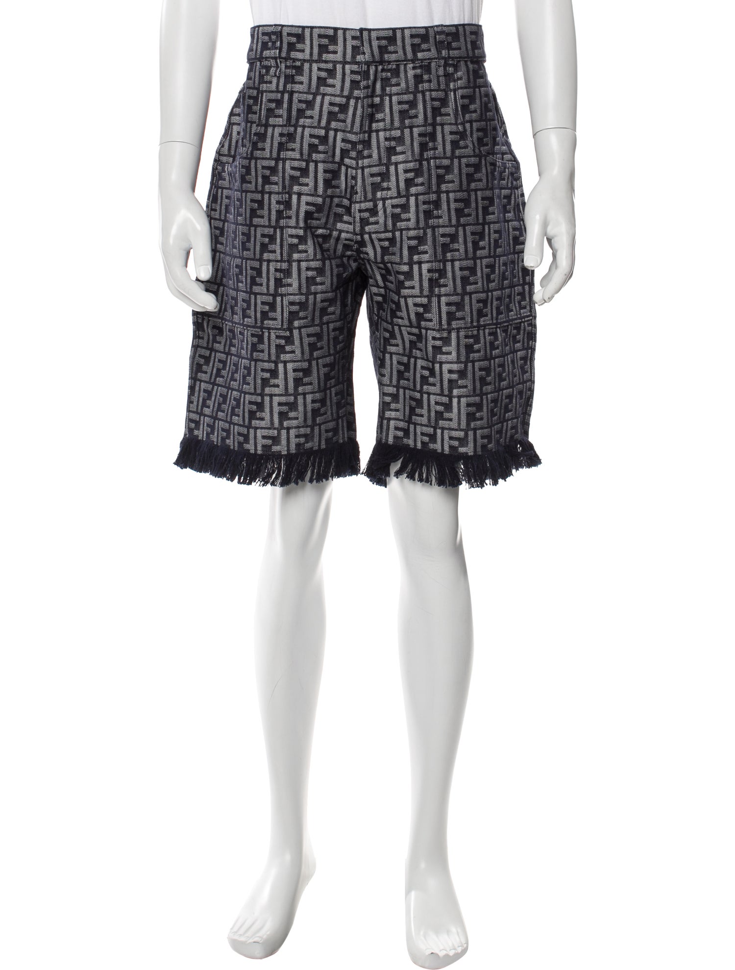 Fendi Printed Jogger Shorts w/ Tags