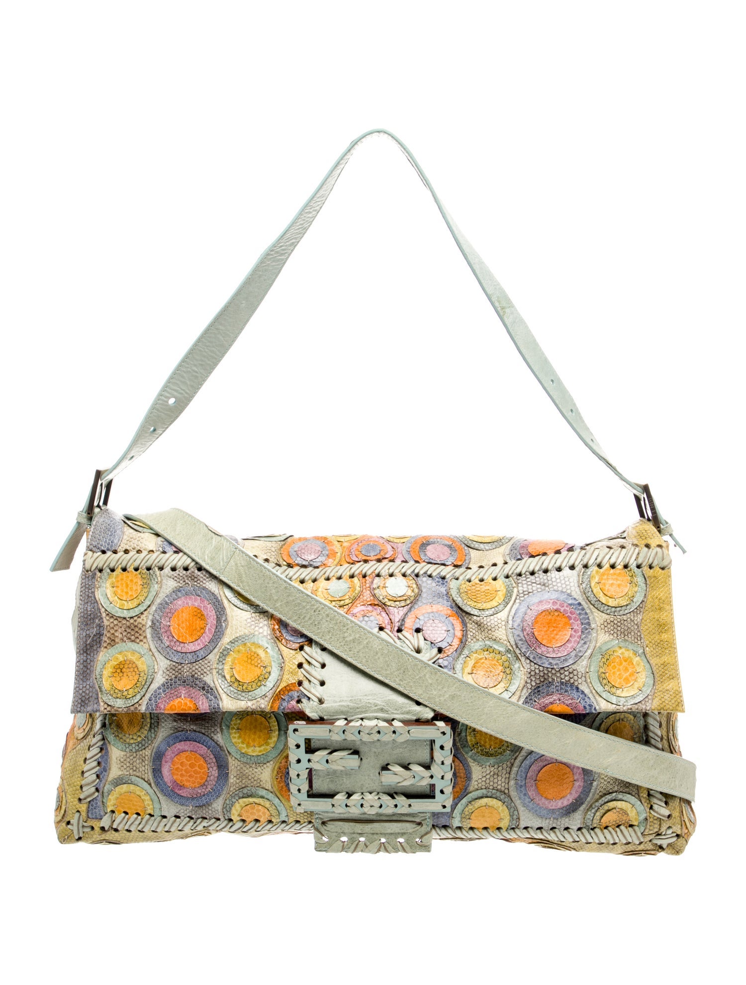 Fendi Water Snake Shoulder Bag Maxi