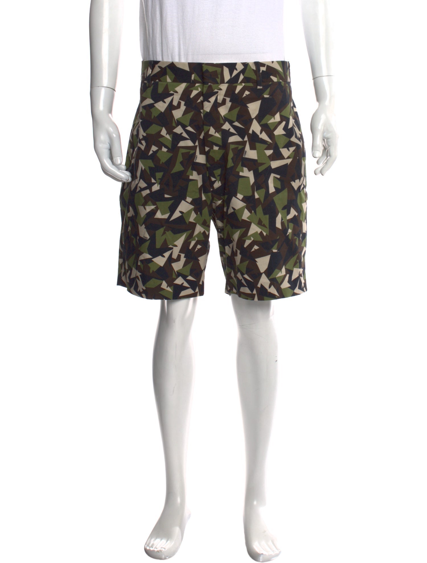 Fendi Printed Jogger Shorts