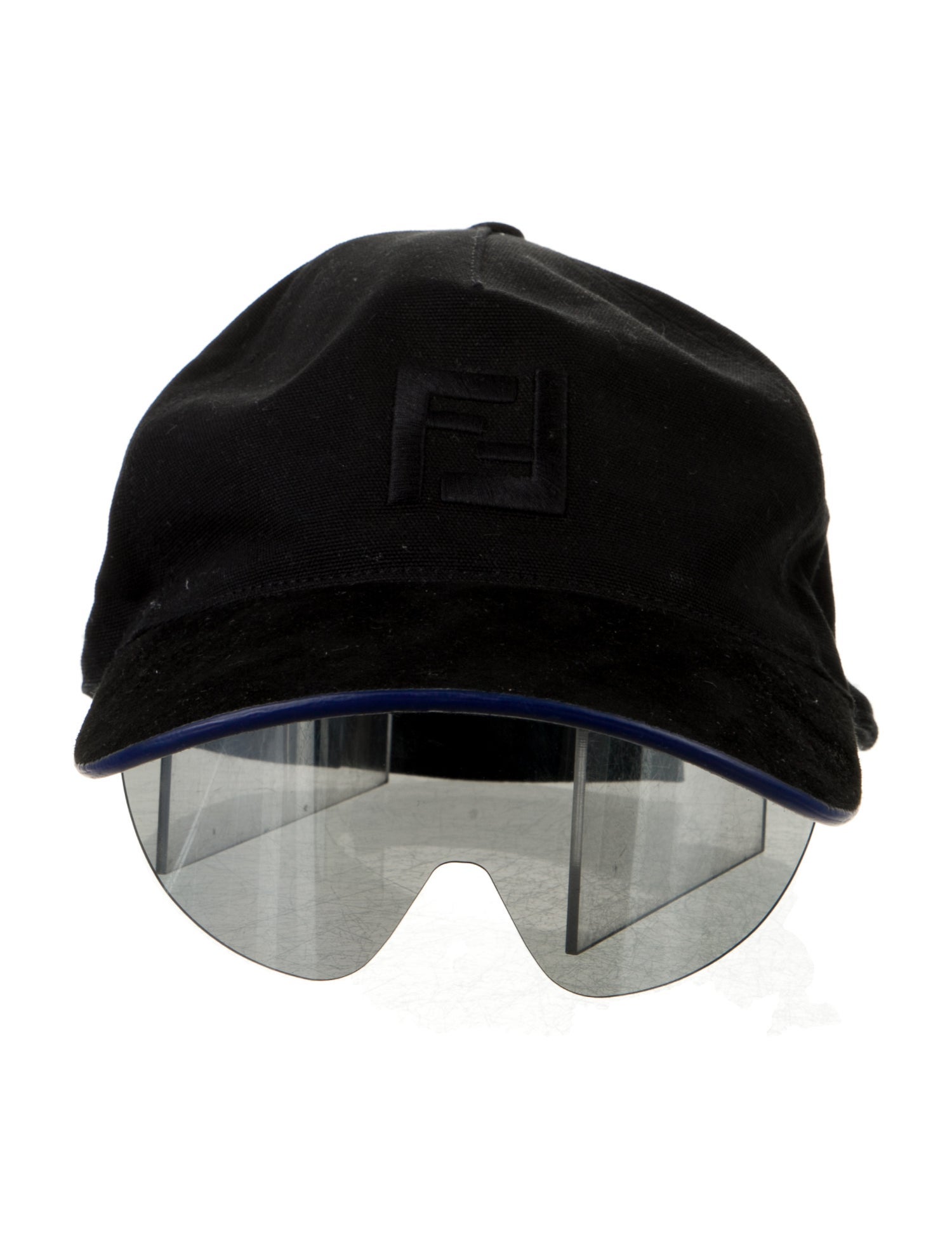 Fendi Embroidered Logo Baseball Hat with Sunglasses