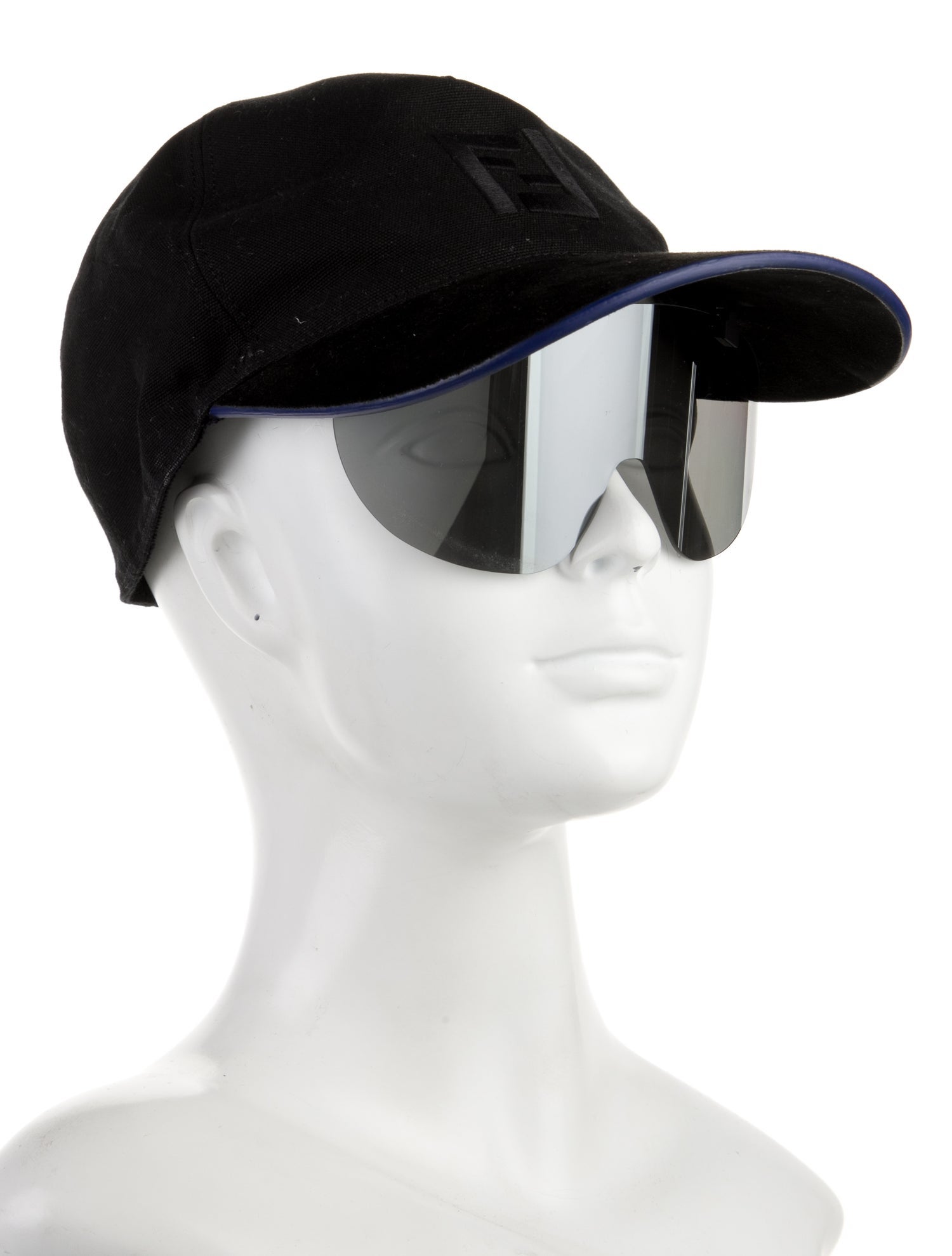 Fendi Embroidered Logo Baseball Hat with Sunglasses
