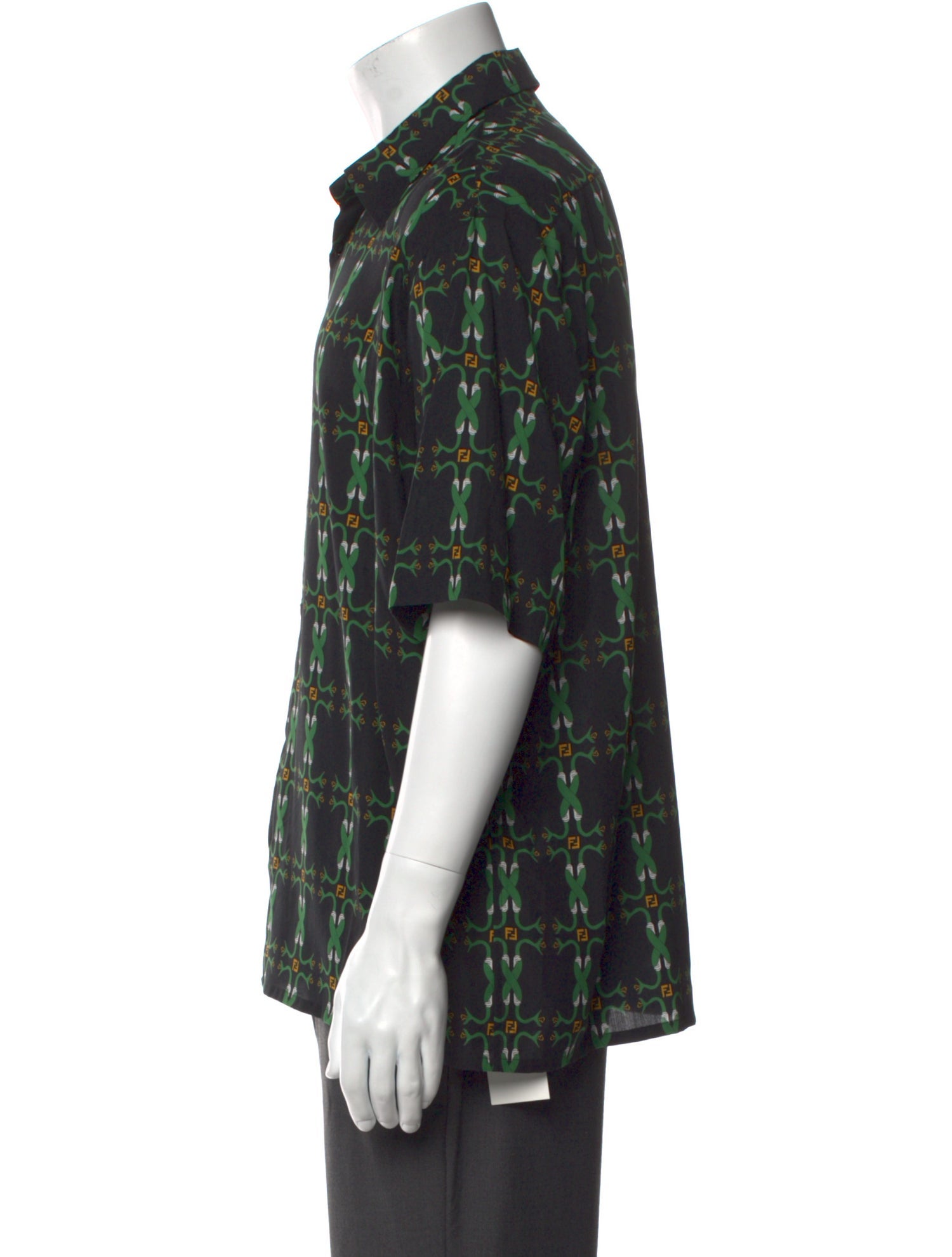 Fendi Zucca FF Logo Printed Shirt