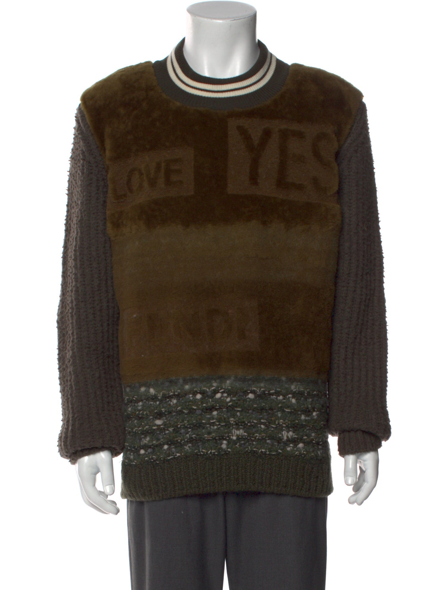Fendi Wool Printed Pullover