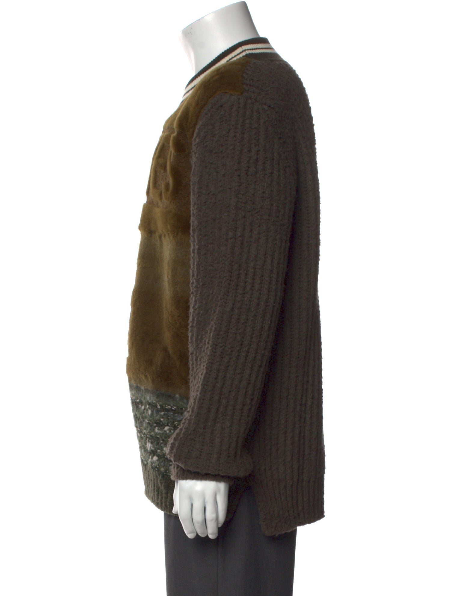 Fendi Wool Printed Pullover