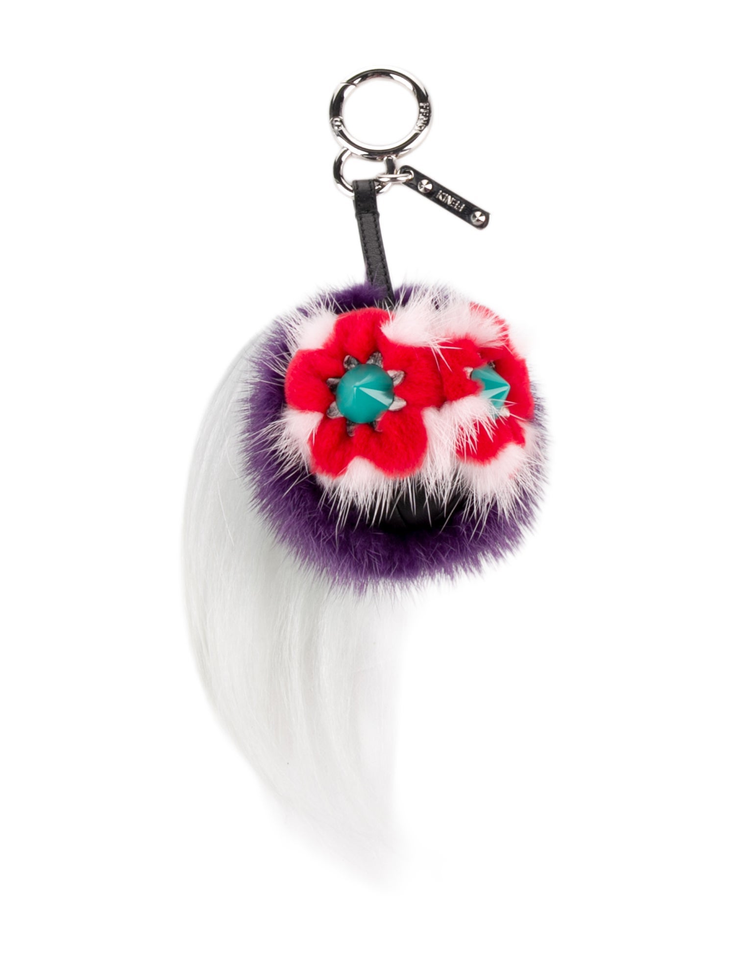 Fendi Purple womens bag bug